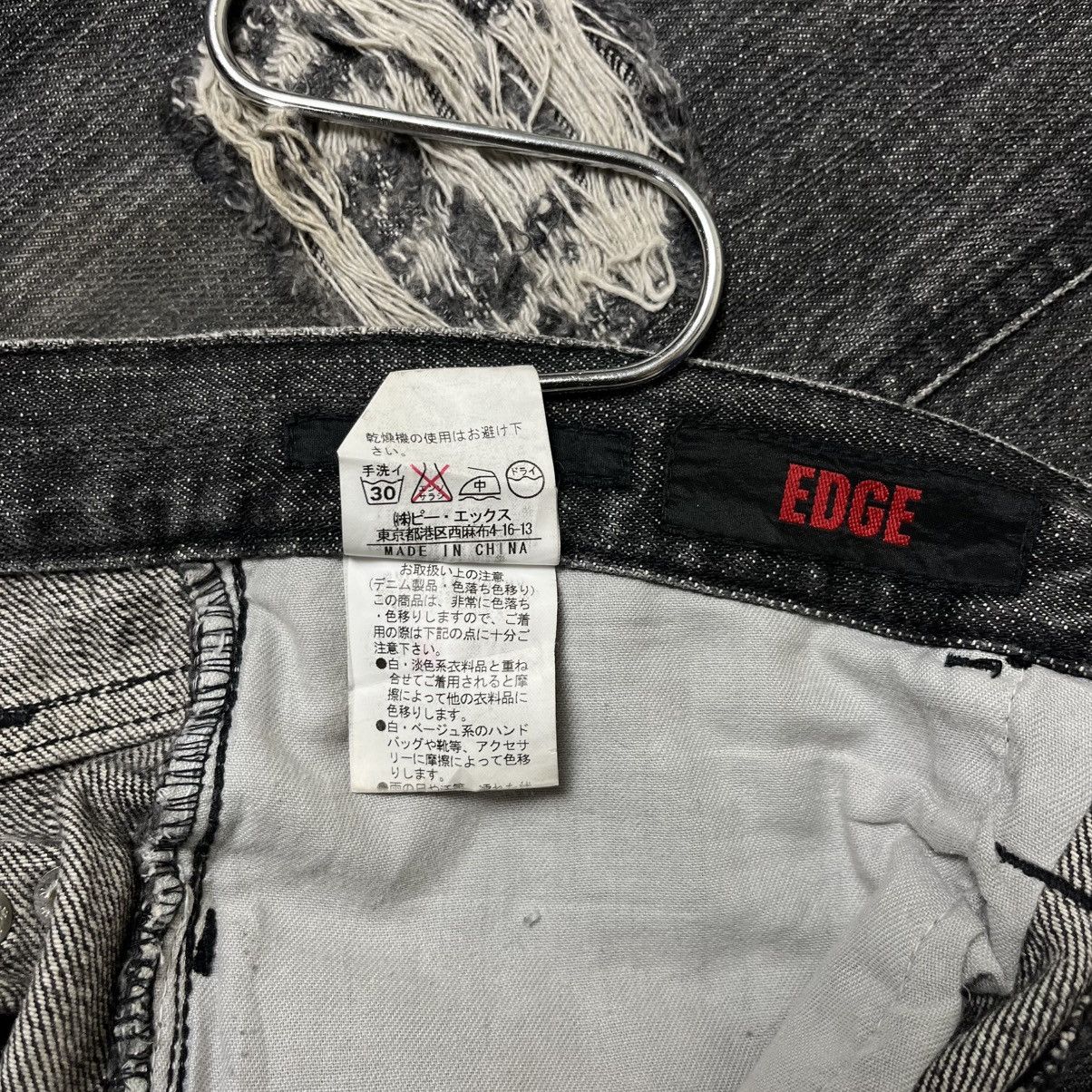 BUFFALO BOBS 2000s Edge Rupet - Rockstar Ripped Denim Pants Size US 29 - 11 Thumbnail