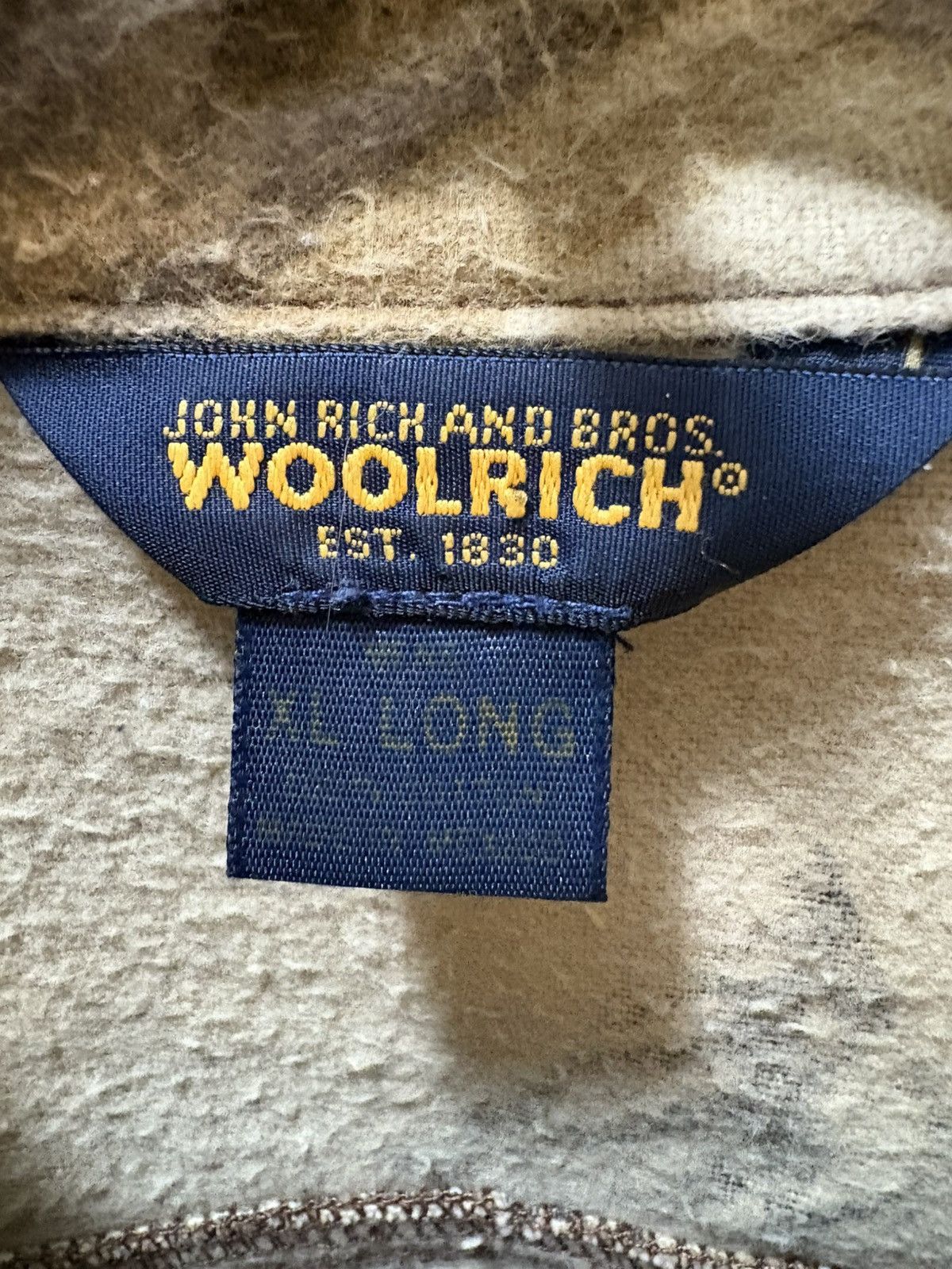 Woolrich Woolen Mills Vintage Woolrich Flannel Button Up Wetland Camo Size US XL / EU 56 / 4 - 4 Thumbnail