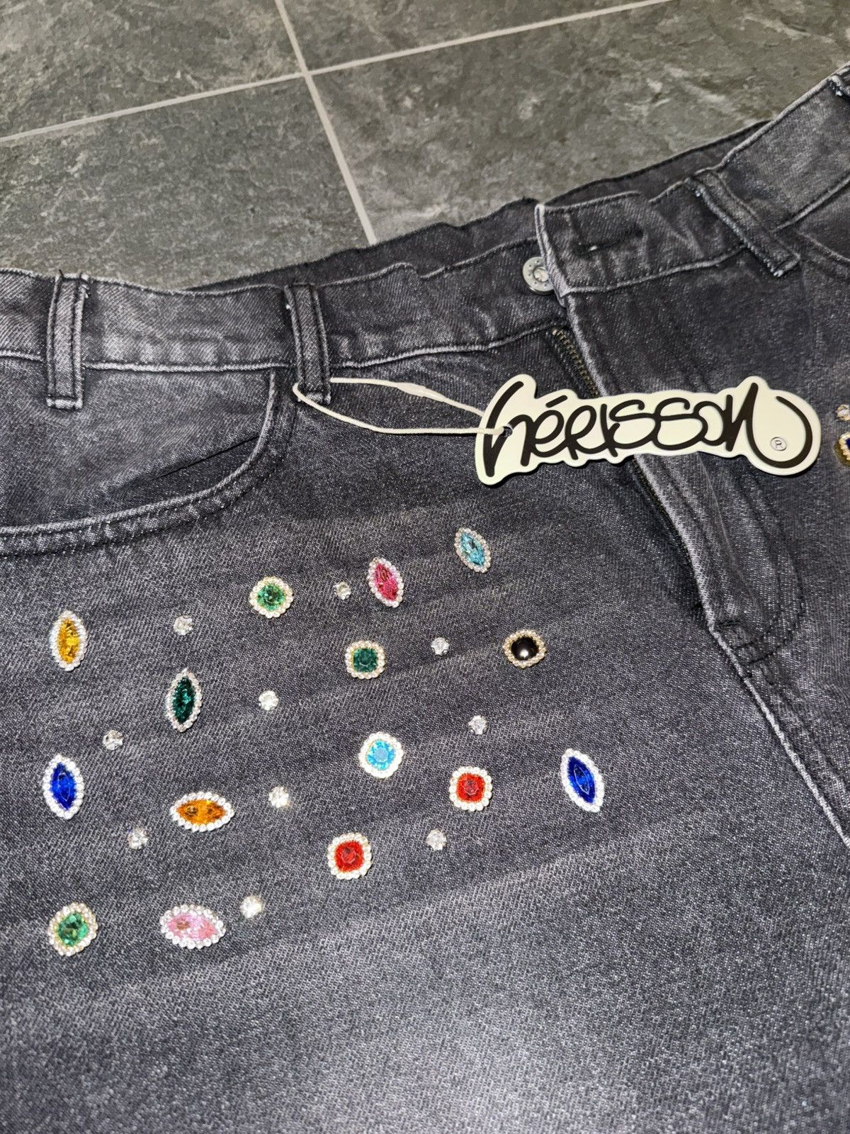 Other Herisson Jeans – Baggy Fit – Blau – Größe M Size US 32 / EU 48 - 4 Thumbnail