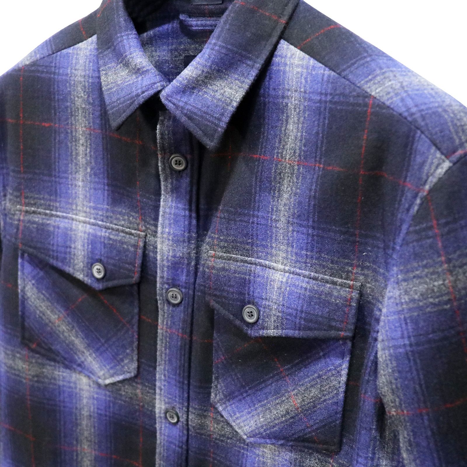 Lanvin 🔴 Lanvin Wool Overshirt Size US S / EU 44-46 / 1 - 4 Thumbnail