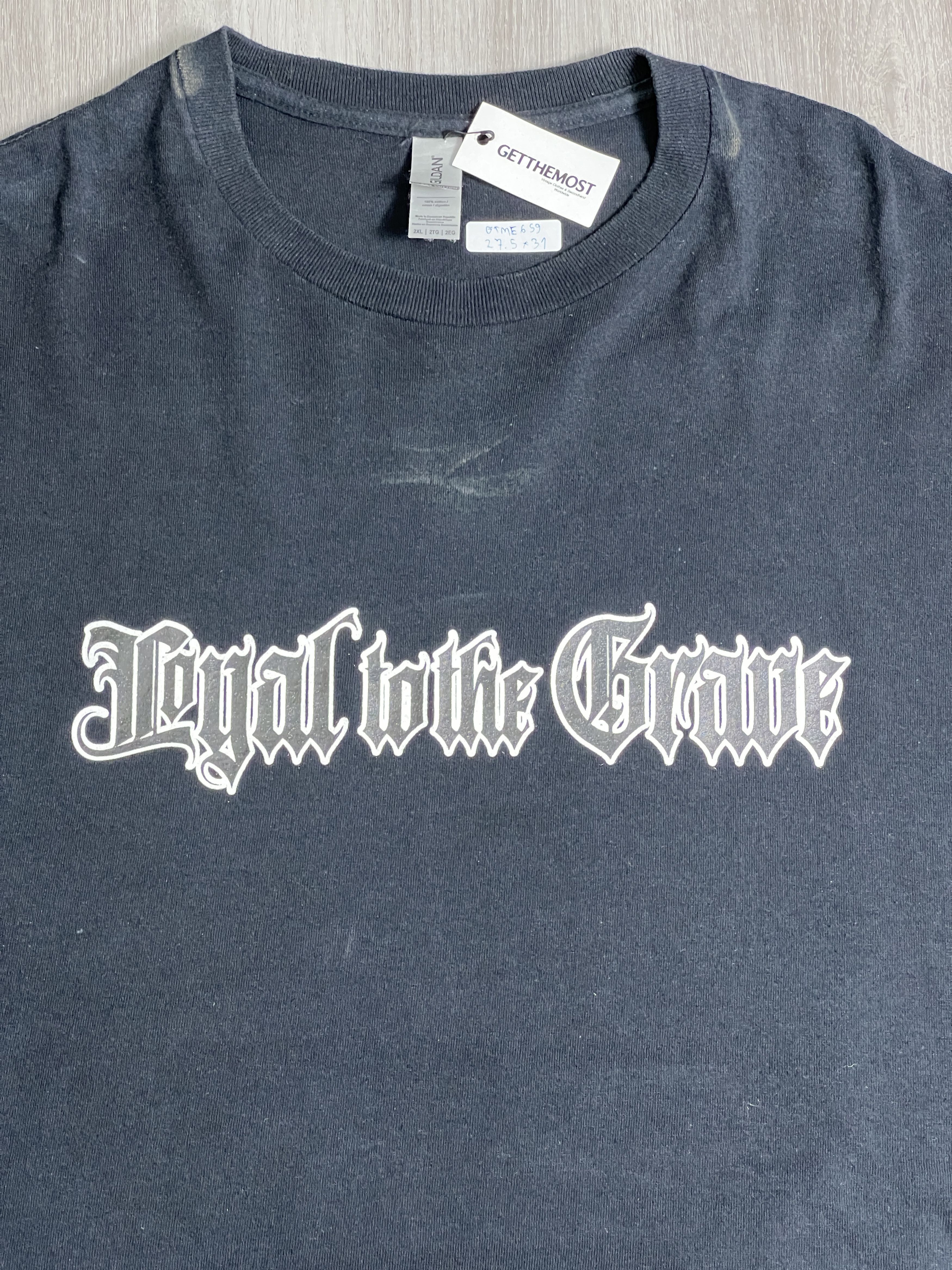 Band Tees Loyal to the Grave Japanese Hardcore Band Tee (XXL) GTME659 Size US XXL / EU 58 / 5 - 2 Thumbnail