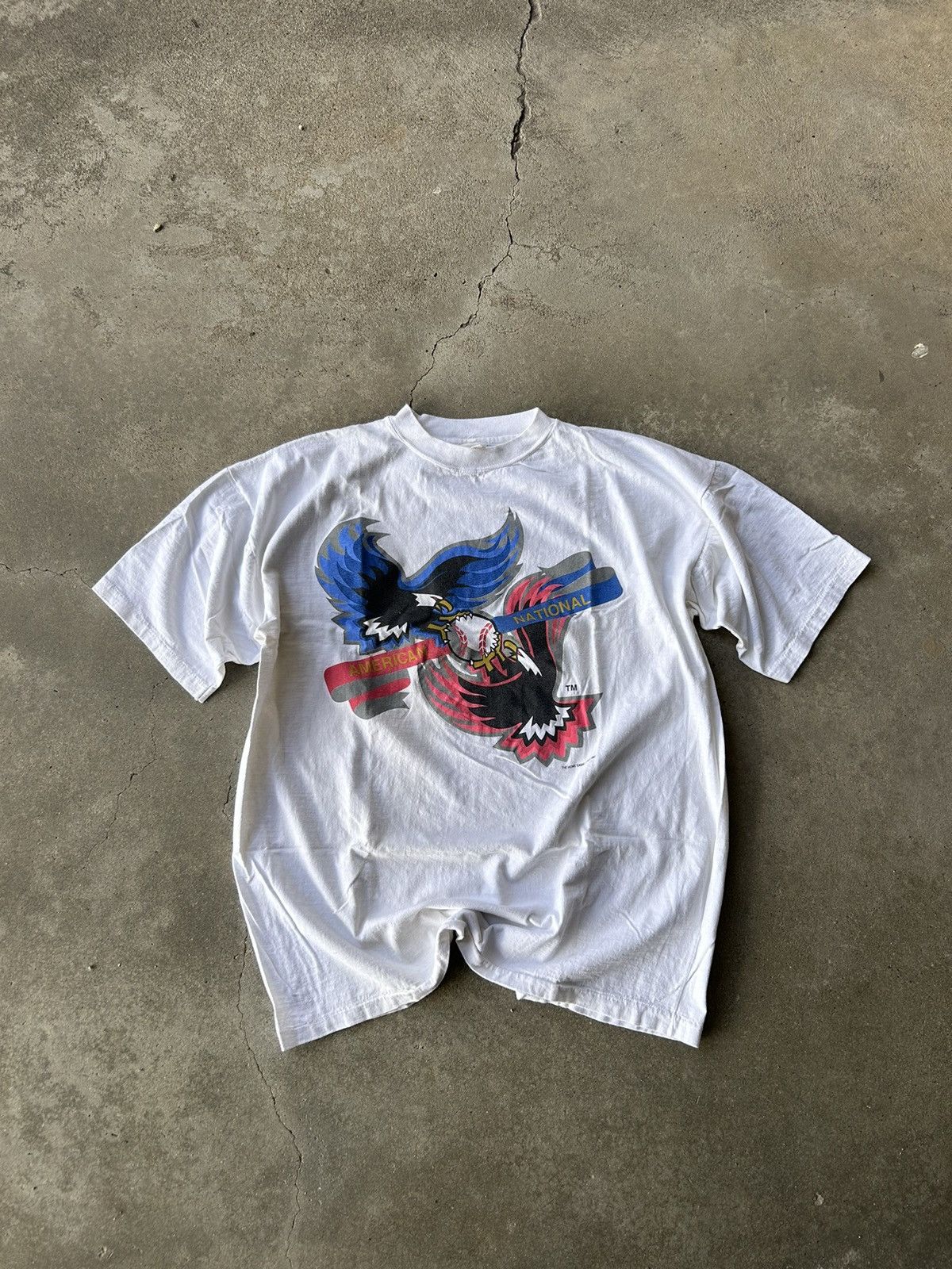 MLB × Vintage Vintage 1997 MLB American National Shirt Size US L / EU 52-54 / 3 - 1 Thumbnail
