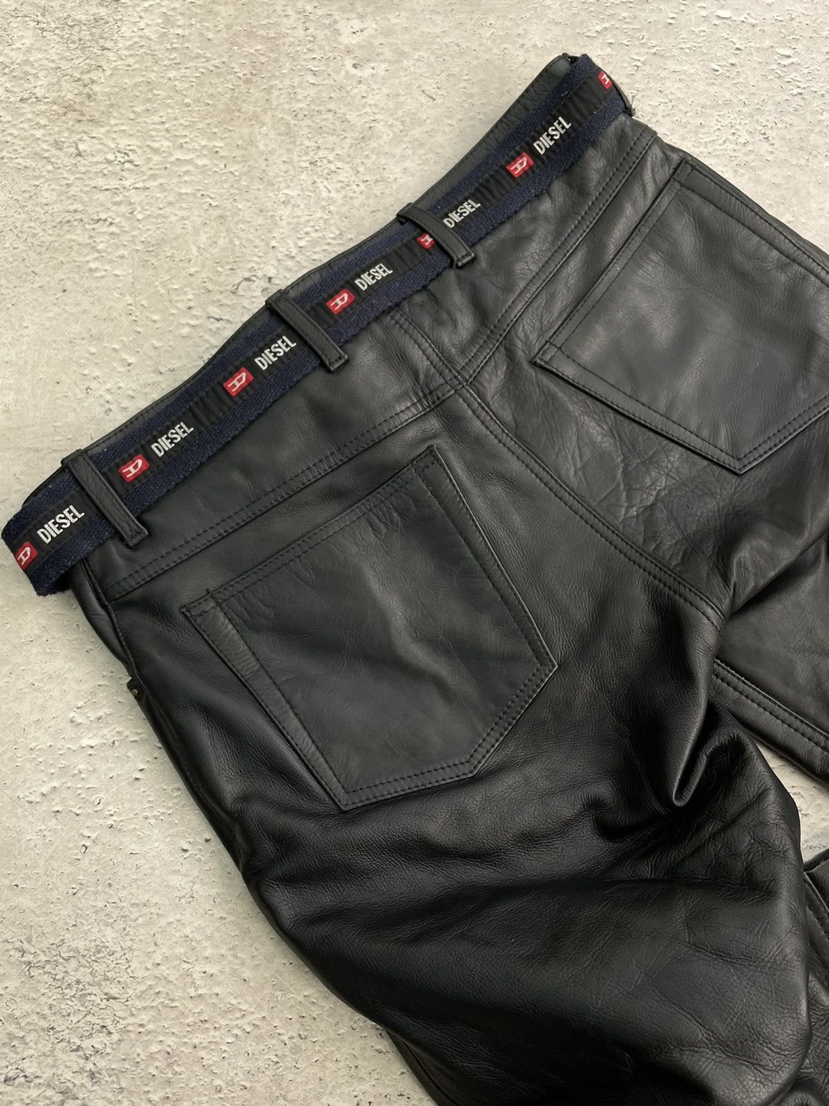Diesel × Japanese Brand × Vintage VINTAGE MONOGRAM CANVAS DIESEL HYPE BELT Y2K Size ONE SIZE - 6 Thumbnail