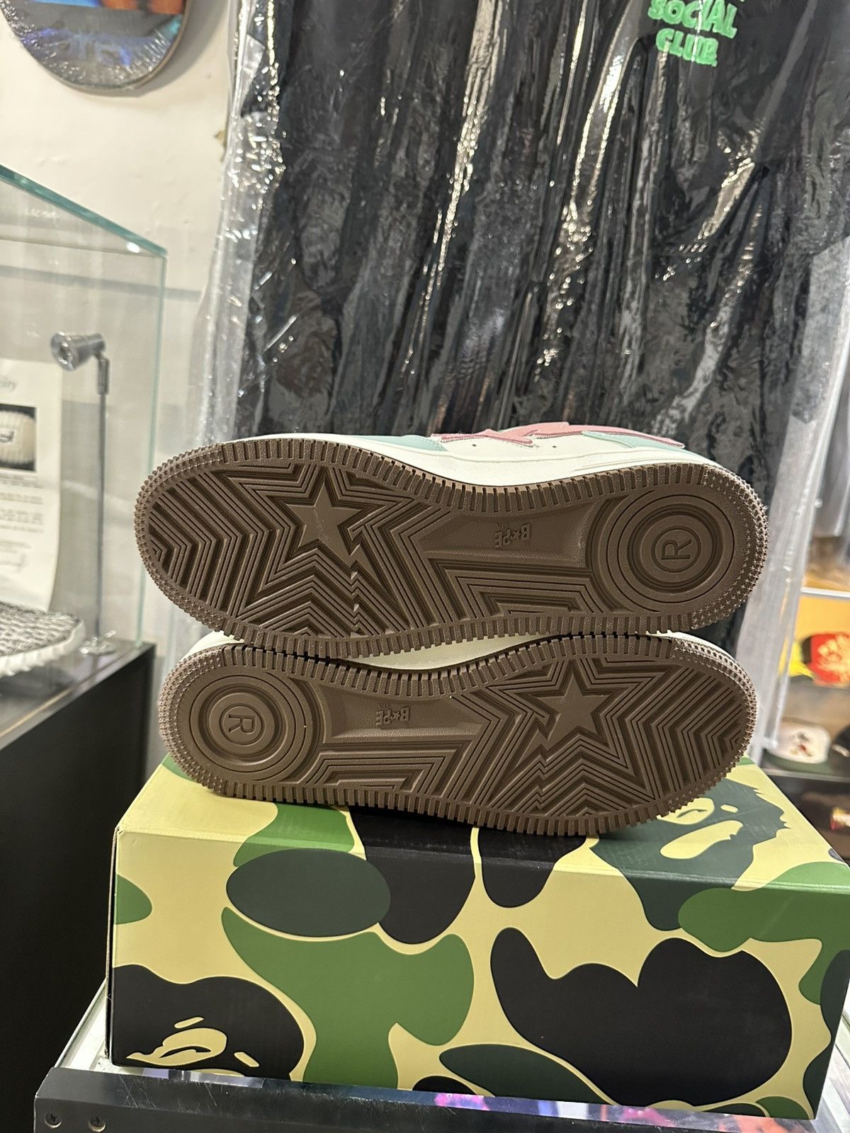 Bape Bape Bapestas ‘Multi Check’ Size US 10 / EU 43 - 6 Thumbnail