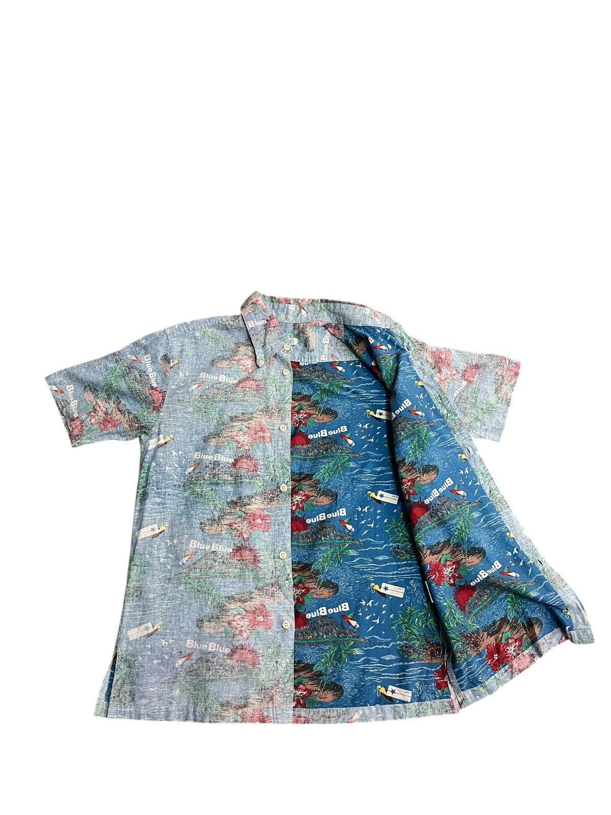 Blue Blue Japan × HOLLYWOOD RANCH MARKET Blue Blue Hawaii Shirt Size US M / EU 48-50 / 2 - 4 Thumbnail