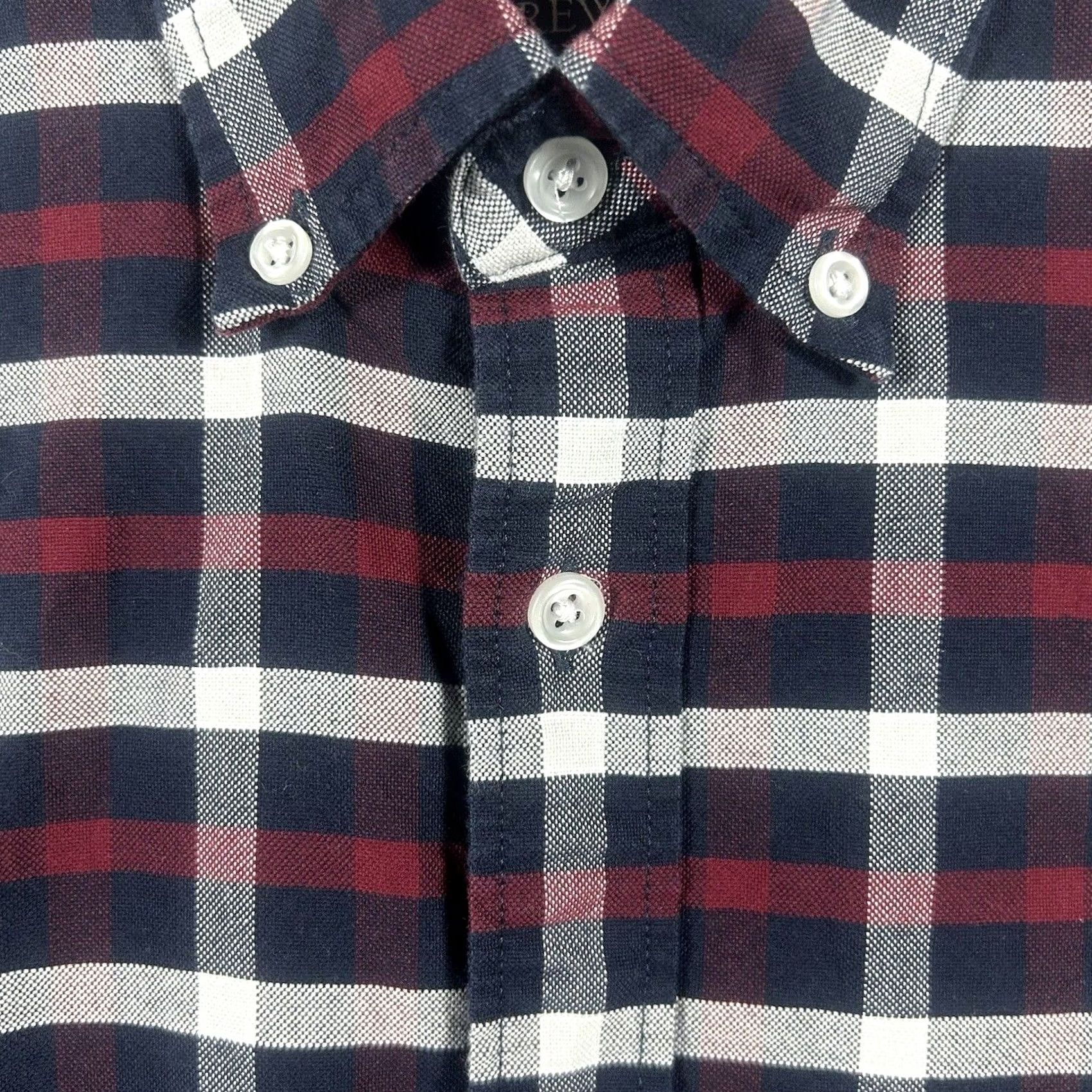 J.Crew J. Crew Flex Oxford Plaid Shirt S Navy Red Long Sleeve Button-Front Men Same Sx? (Note: No extra words) Size US S / EU 44-46 / 1 - 7 Thumbnail