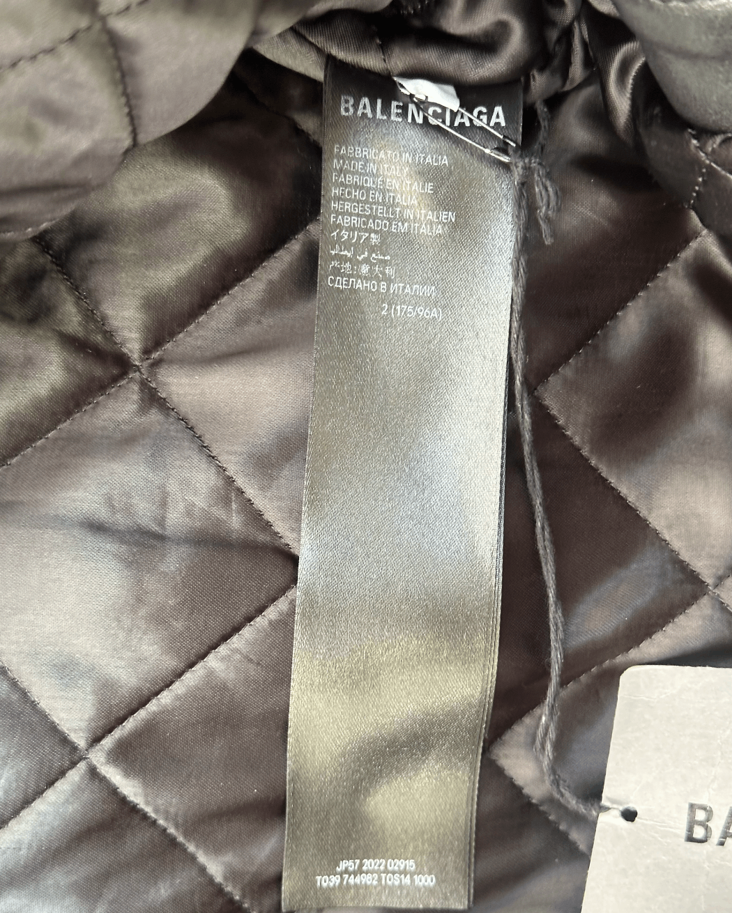 Balenciaga BALENCIAGA OVERSIZED UNIFORM JACKET Size US XXL / EU 58 / 5 - 9 Thumbnail