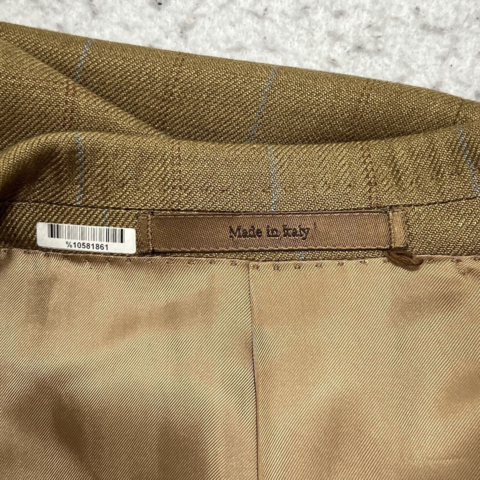 Ermenegildo Zegna Ermenegildo Zegna 44 Regular Silk & Cashmere Suit Jacket Size 44R - 10 Thumbnail