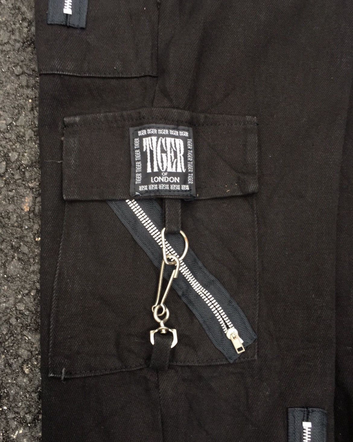 If Six Was Nine × Issey Miyake × Tornado Mart 💥Insane 90s Style Bondage Multi Pocket Zipper Pants Size US 30 / EU 46 - 6 Thumbnail