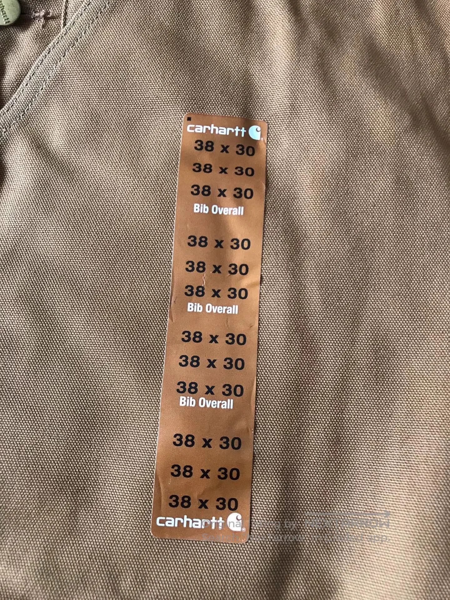 Carhartt Carhartt R01 Brown Overalls W38L30. Size US 38 / EU 54 - 7 Thumbnail
