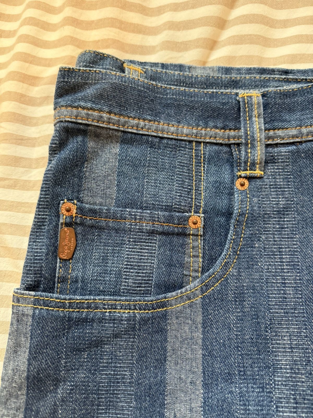 Pepe Jeans Pepe jeans | size 38X34 | Vintage | Patterned Size US 38 / EU 54 - 6 Thumbnail