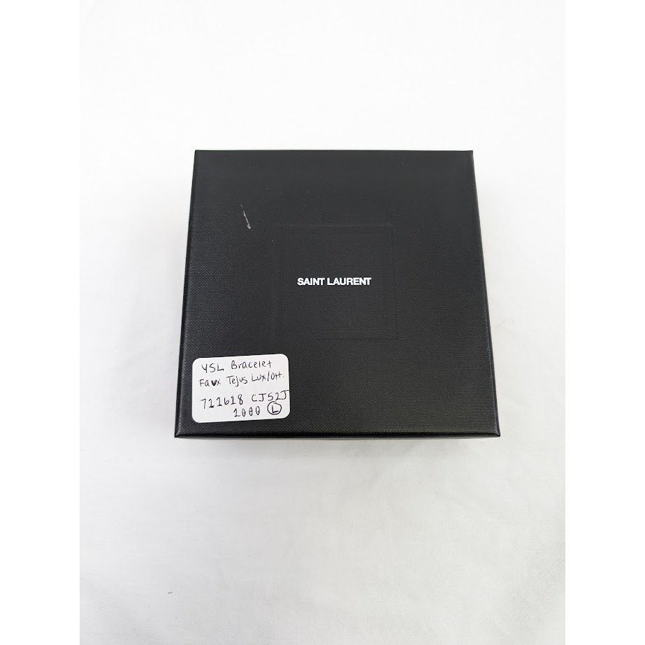 Saint Laurent Paris o1rshd1 Size: L / Bracelet in Gold/Black Size ONE SIZE - 10 Thumbnail