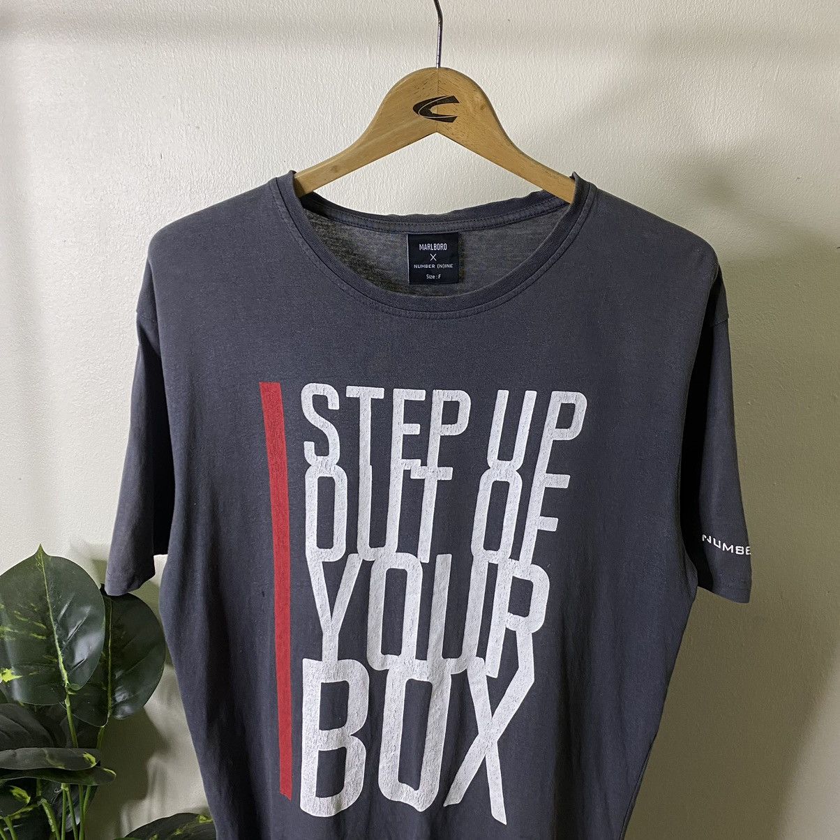 Marlboro × Number (N)ine × Takahiromiyashita The Soloist. Number Nine Step Out Of Your Box Collaboration Tee Size US M / EU 48-50 / 2 - 2 Thumbnail