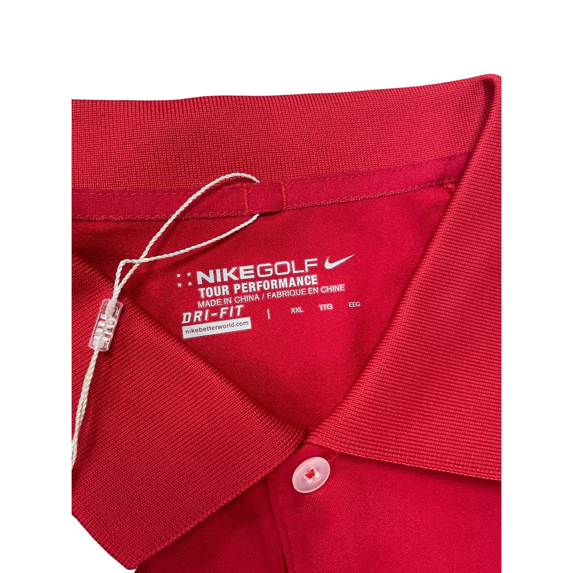 Nike Nike Golf Tour 2014 ALl Stars Embroided Patch Mens Red Polo Size US XXL / EU 58 / 5 - 3 Thumbnail