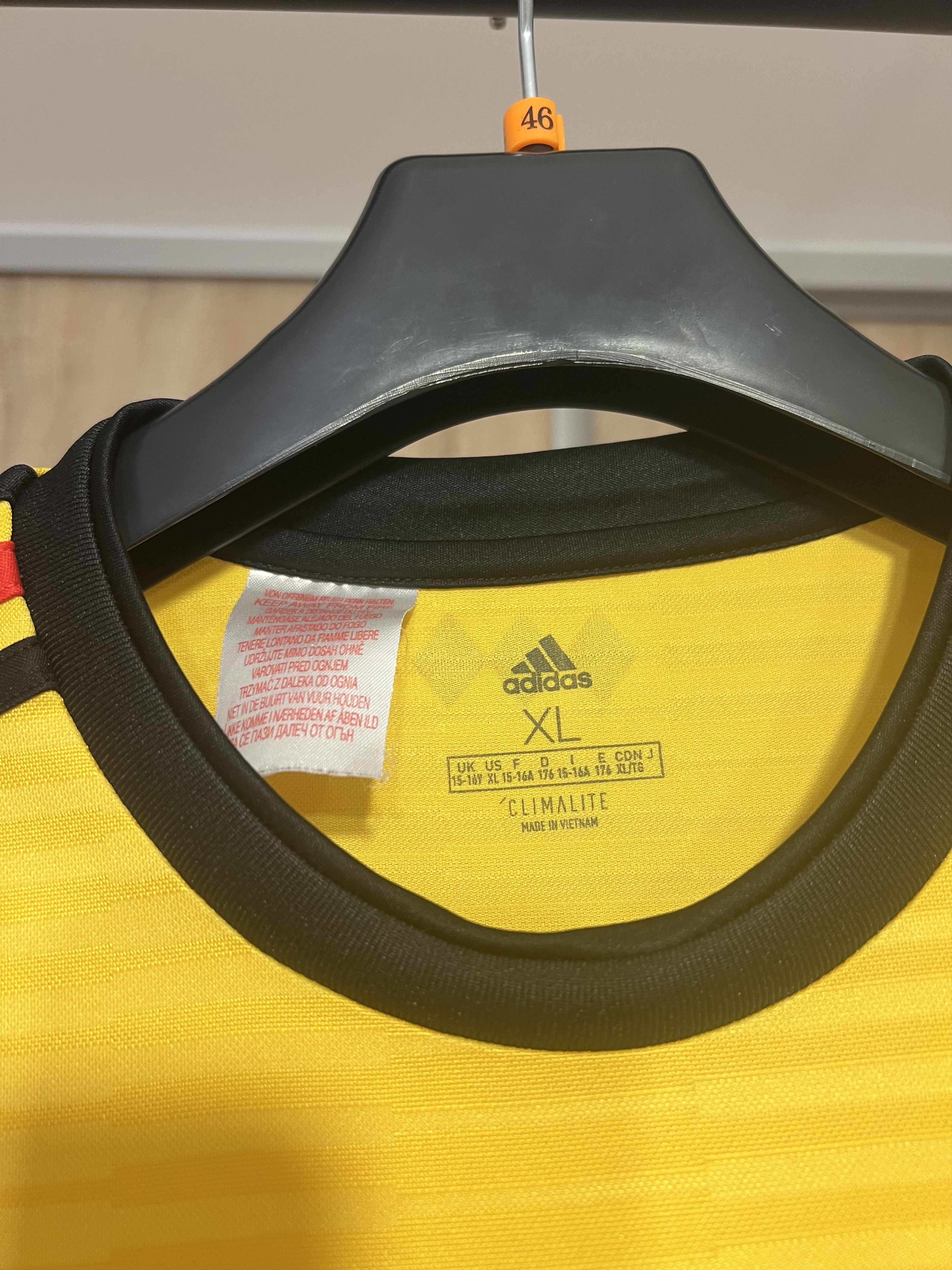 Adidas Adidas Belgium Football Shirt Team Jersey Size US S / EU 44-46 / 1 - 2 Thumbnail
