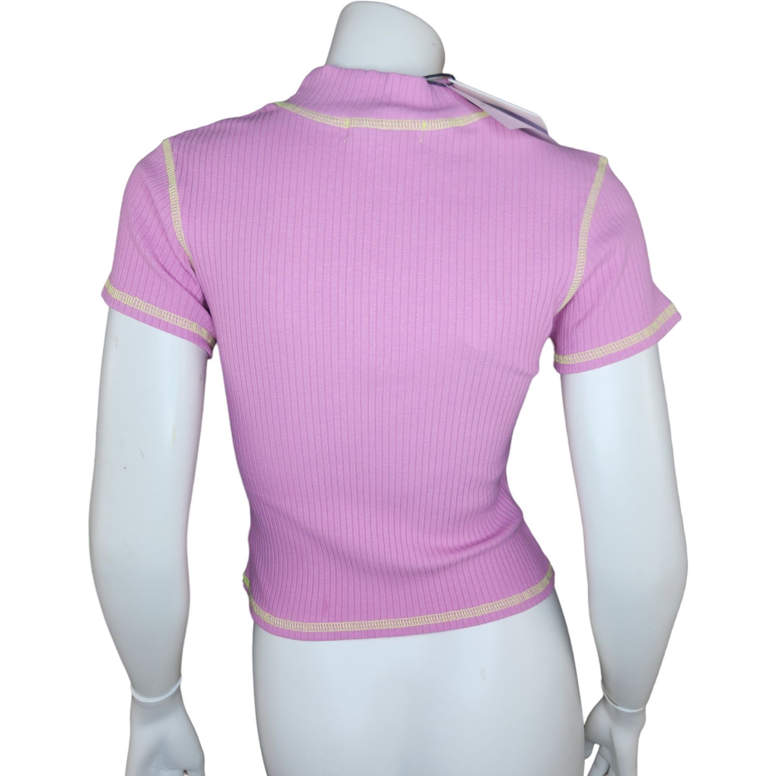 Daydreamer Daydreamer Short Sleeve Mockneck Baby Tee Lilac Bloom Med Size M / US 6-8 / IT 42-44 - 6 Thumbnail