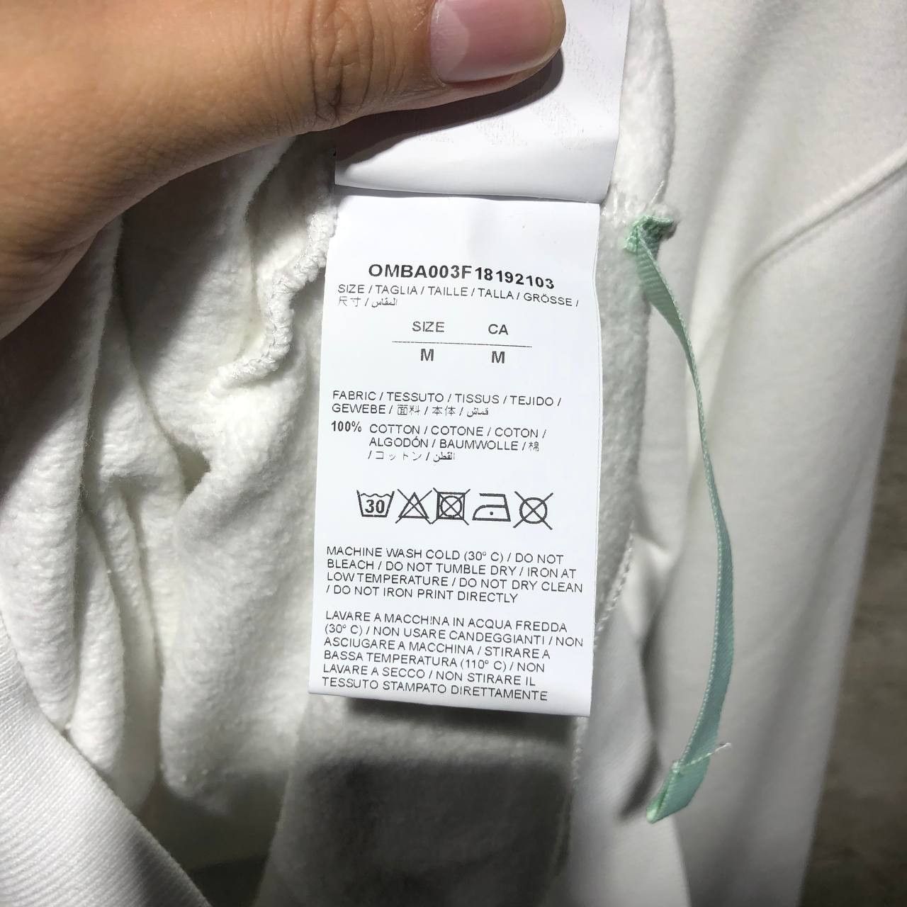Off-White Off-White X Santa Eulalia FW18 Barcelona Exclusive crewneck Size US M / EU 48-50 / 2 - 11 Thumbnail
