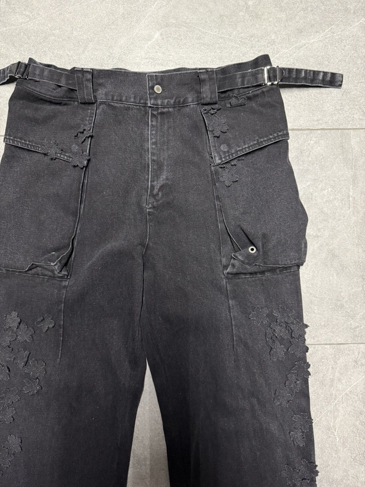 Other Junalyx Blossom Pouch Cargo Denim Size US 36 / EU 52 - 3 Thumbnail