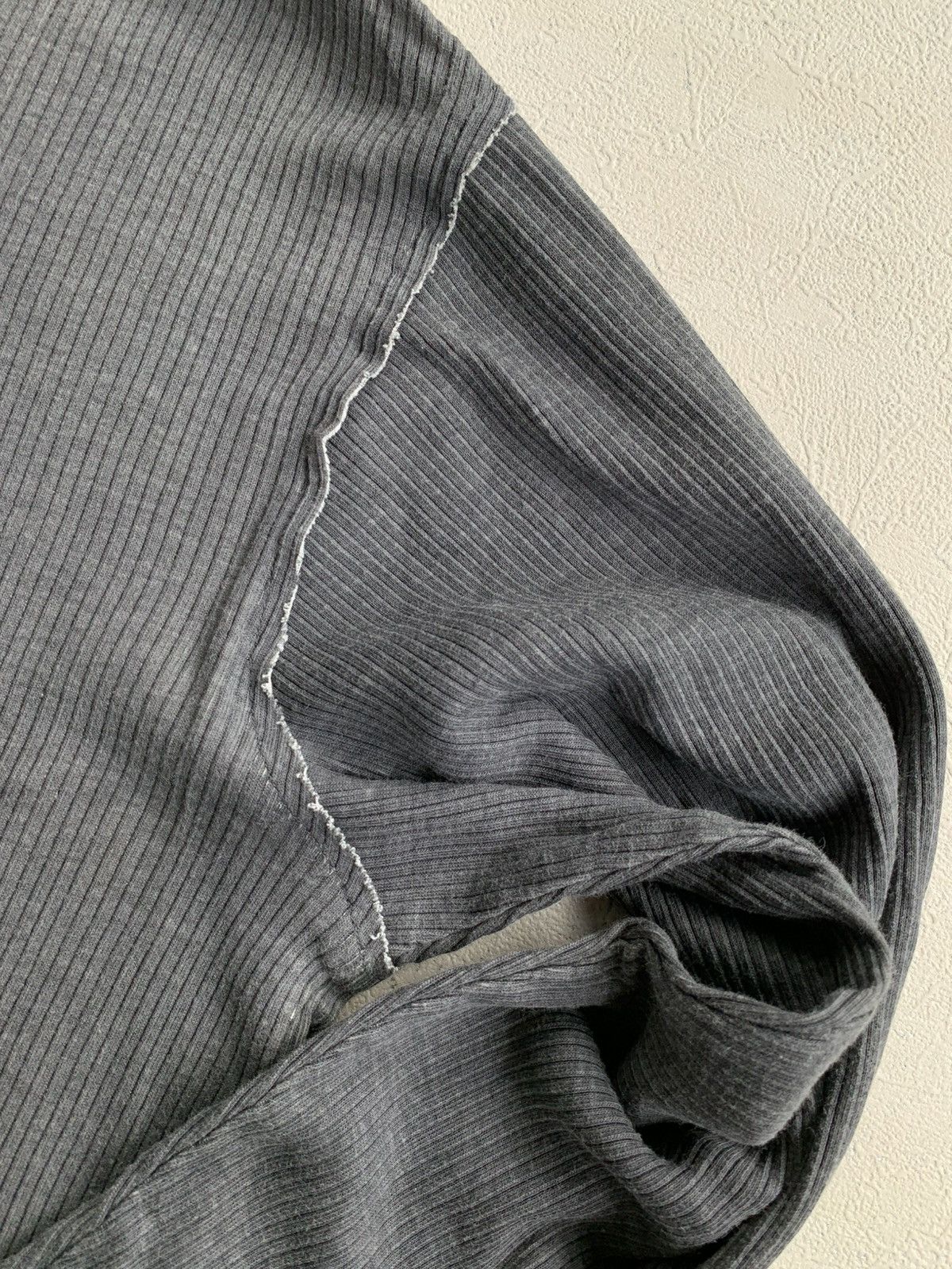 Japanese Brand Japanese Archive Ribbed Top with Pocket Detail Size US L / EU 52-54 / 3 - 10 Thumbnail