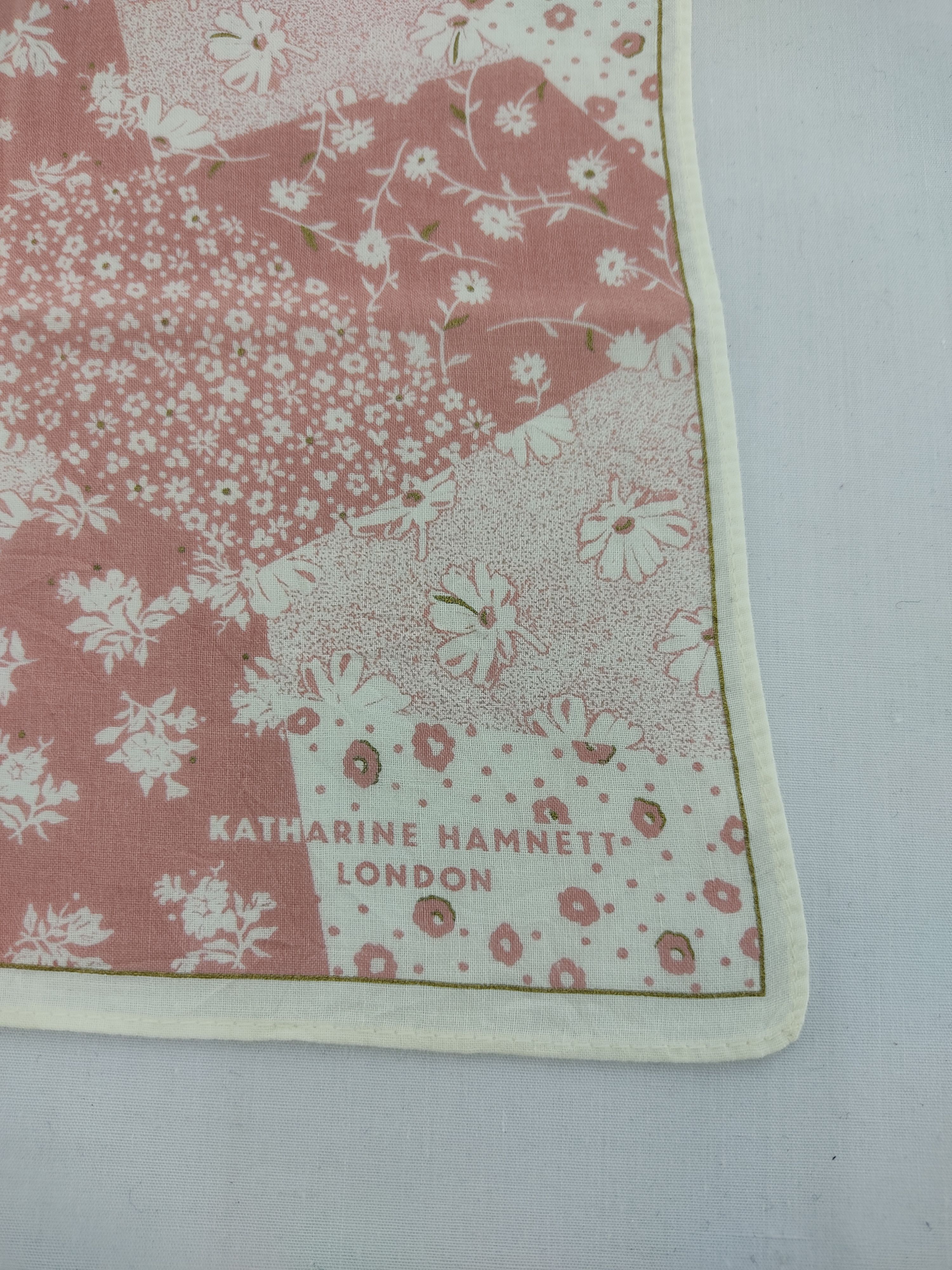 Katharine Hamnett London Vintage Katharine Hamnett Handkerchief / Neckwear / Bandana Size ONE SIZE - 6 Thumbnail