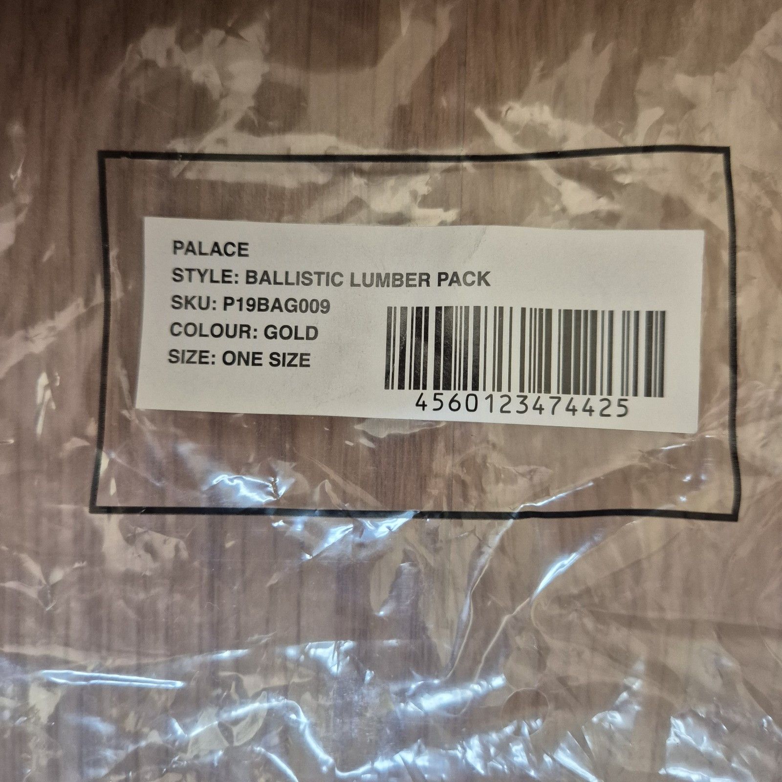 Palace Palace Ballistic Lumber Pack Waist Bag Gold FW20 Size ONE SIZE - 3 Thumbnail