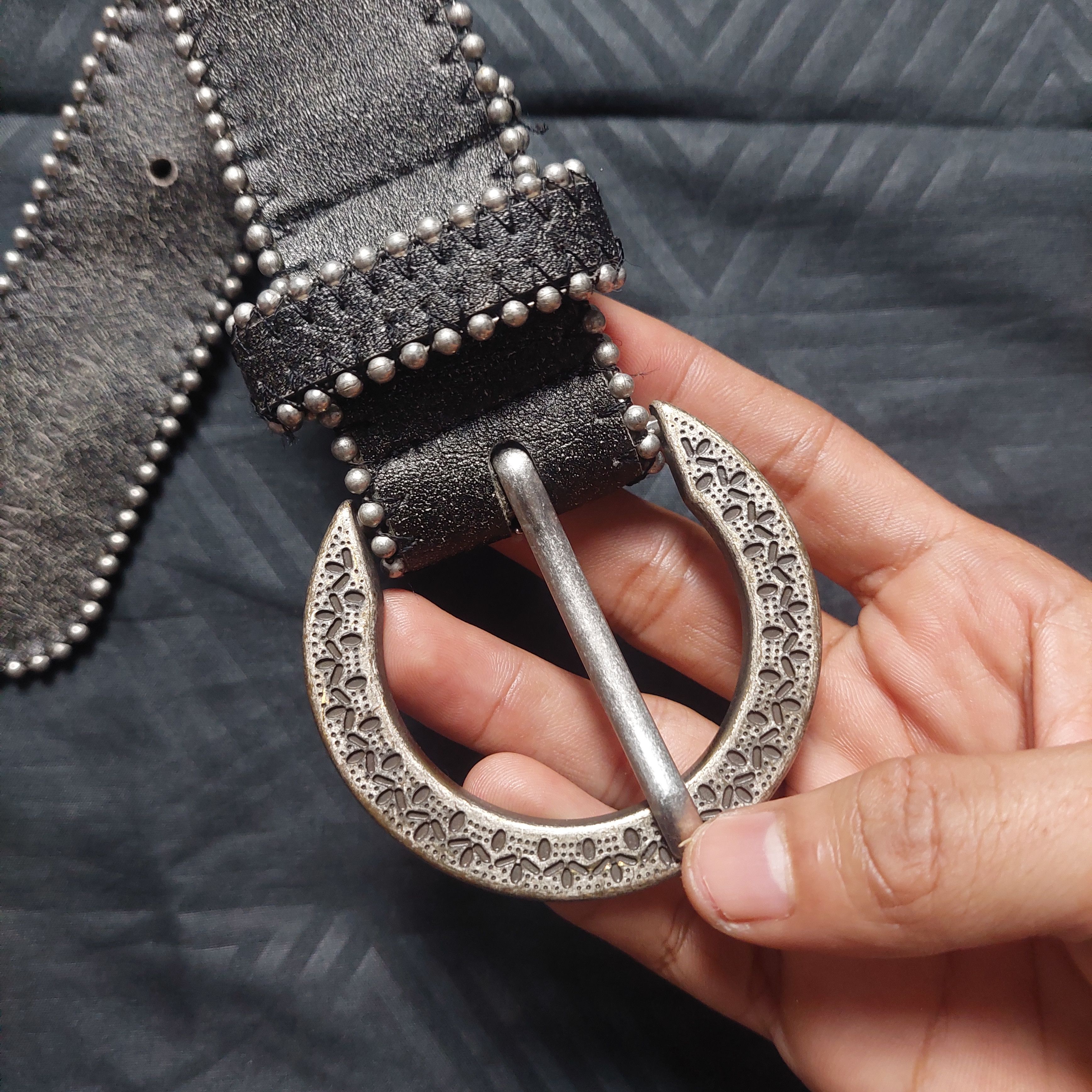 Japanese Brand Studed black belt Size ONE SIZE - 8 Thumbnail