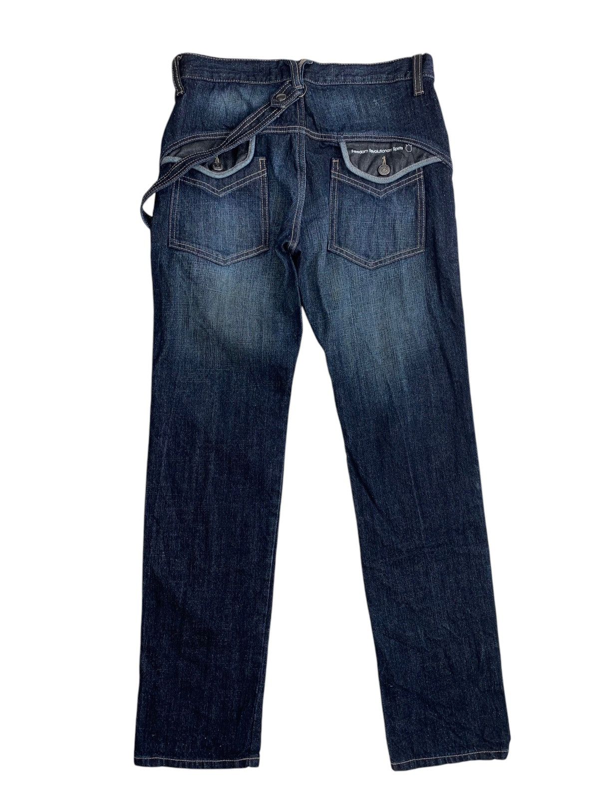 PPFM PPFM “Freedom Revolutionary Spirits” Bondage Denim Size US 29 - 7 Thumbnail