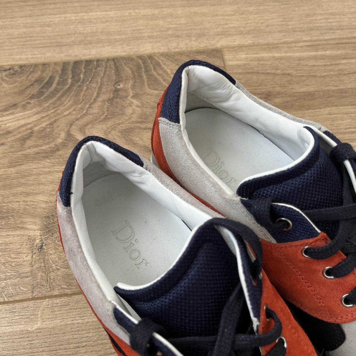 Dior Dior Multicolor Low-Top Leather Sneakers Size US 7 / IT 37 - 8 Thumbnail