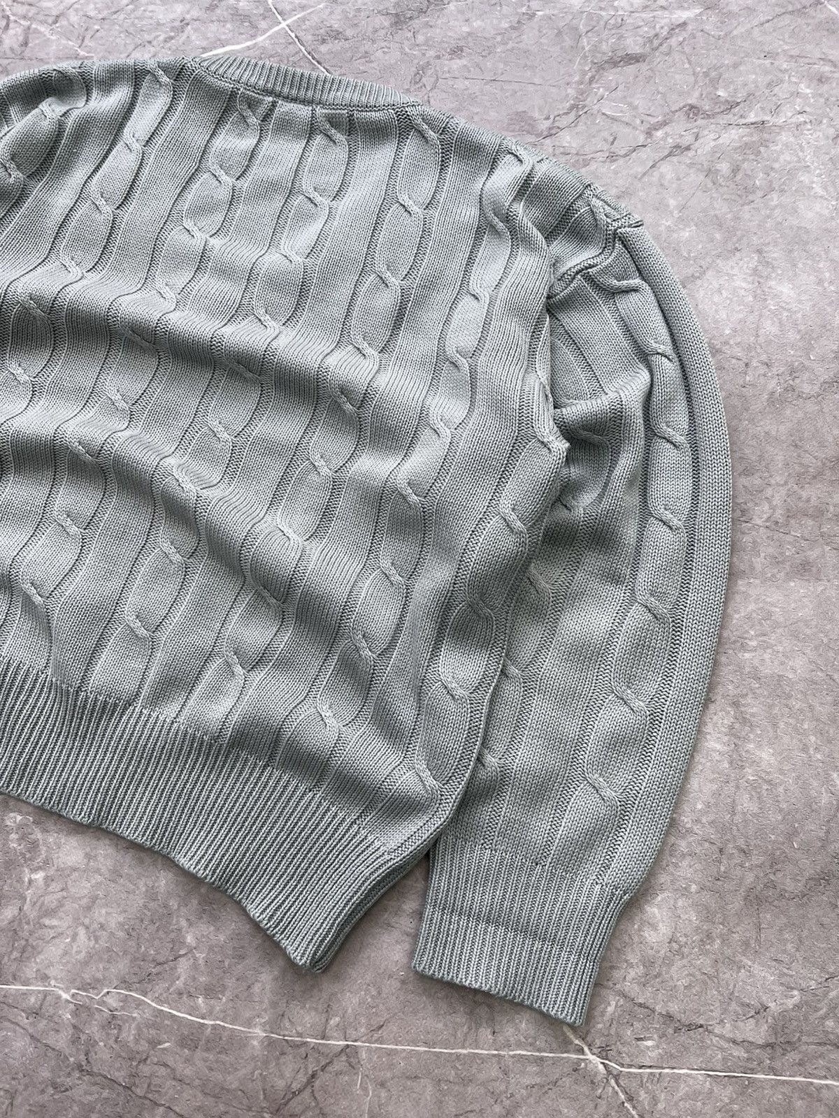 Japanese Brand × Lacoste VINTAGE V-NECK LACOSTE CHEMISE SWEATER RIPPED y2k streetwear Size US L / EU 52-54 / 3 - 12 Thumbnail