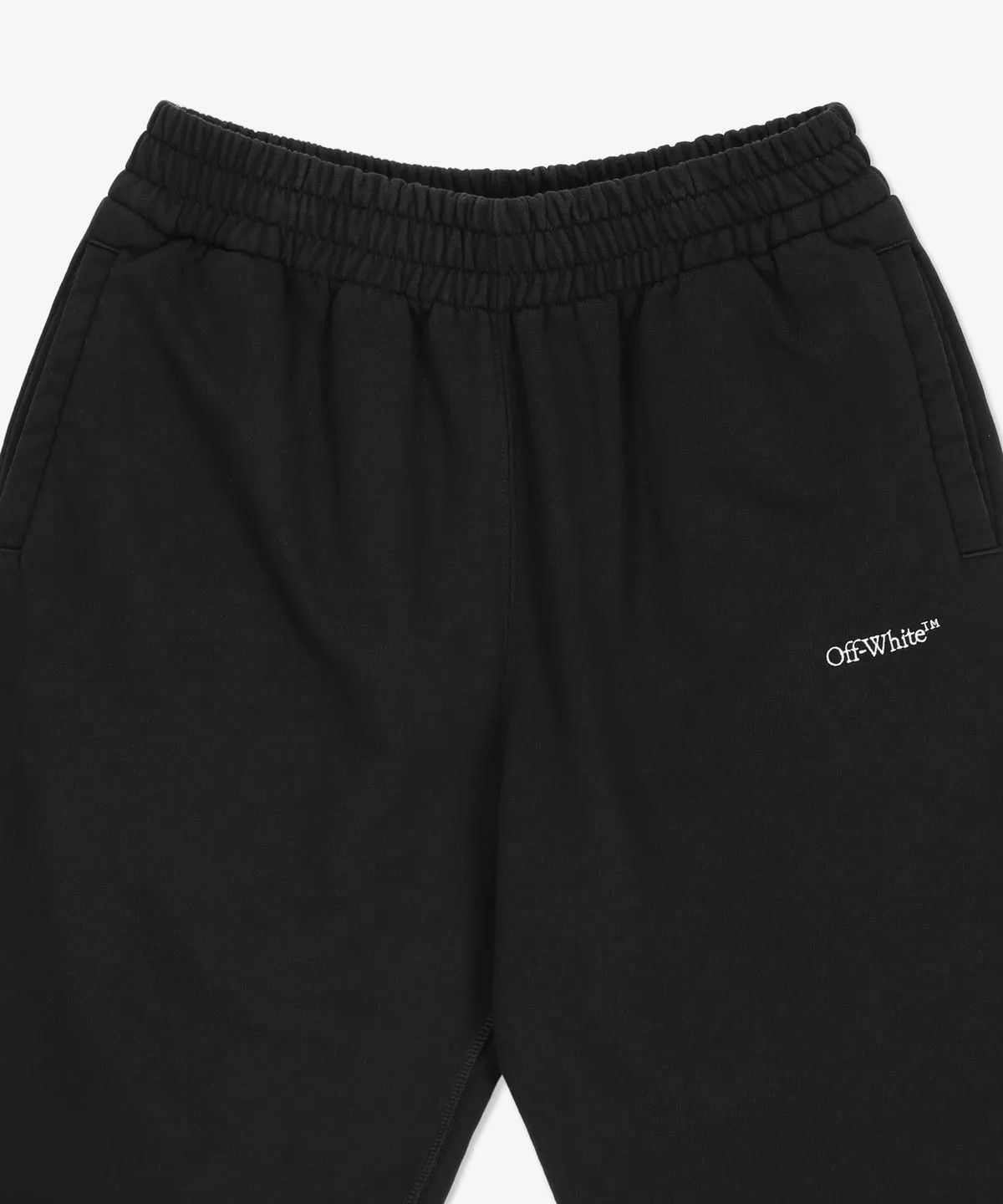 Off-White o1gr1nt0325 Scribble Sweat Short in Black Size US 30 / EU 46 - 3 Thumbnail