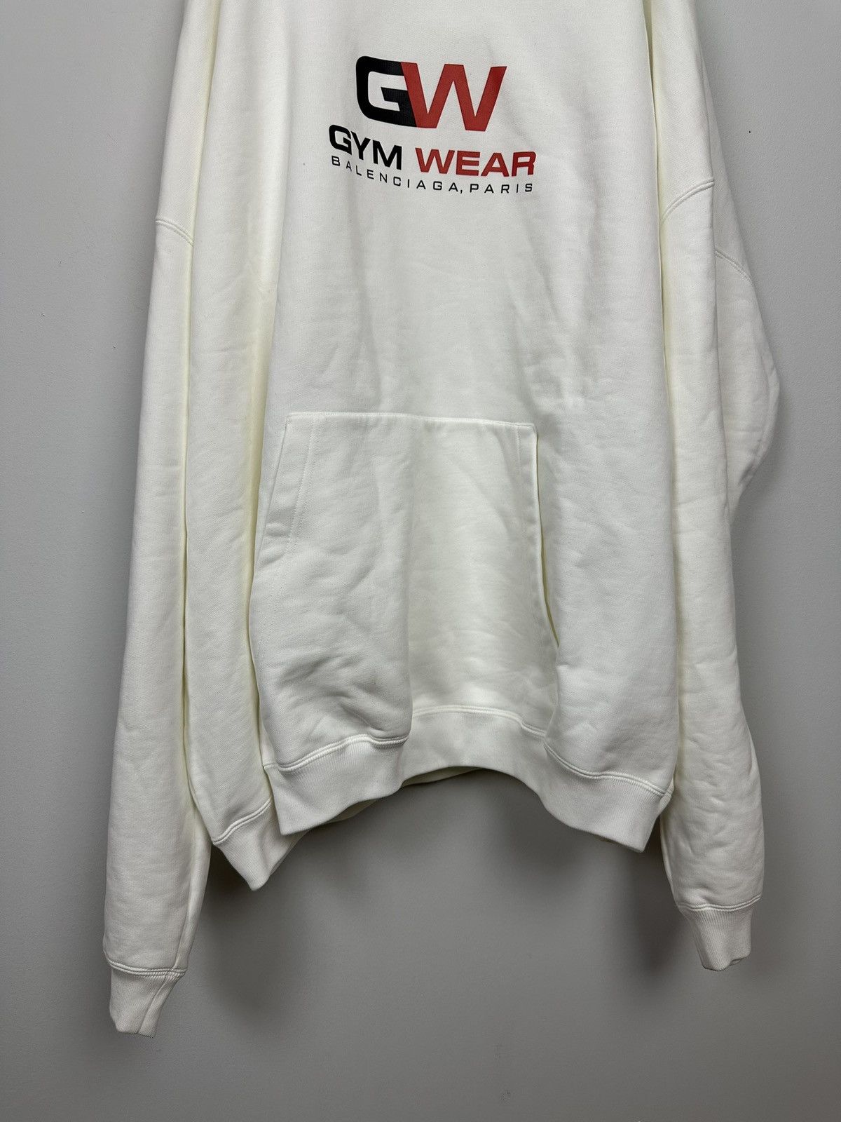 Balenciaga Oversized Gym Wear Hoodie Size US XL / EU 56 / 4 - 3 Thumbnail