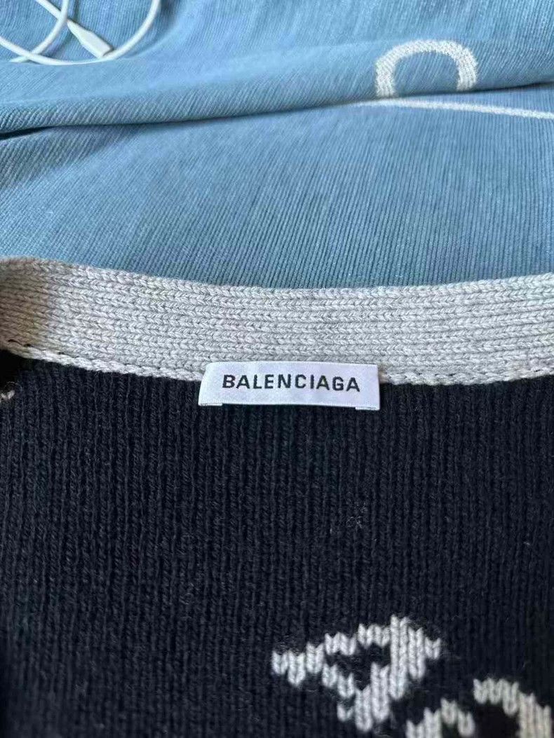 Balenciaga Balenciaga Bullet screen cardigan shirt 2501-Nextarrow Size US S / EU 44-46 / 1 - 3 Thumbnail