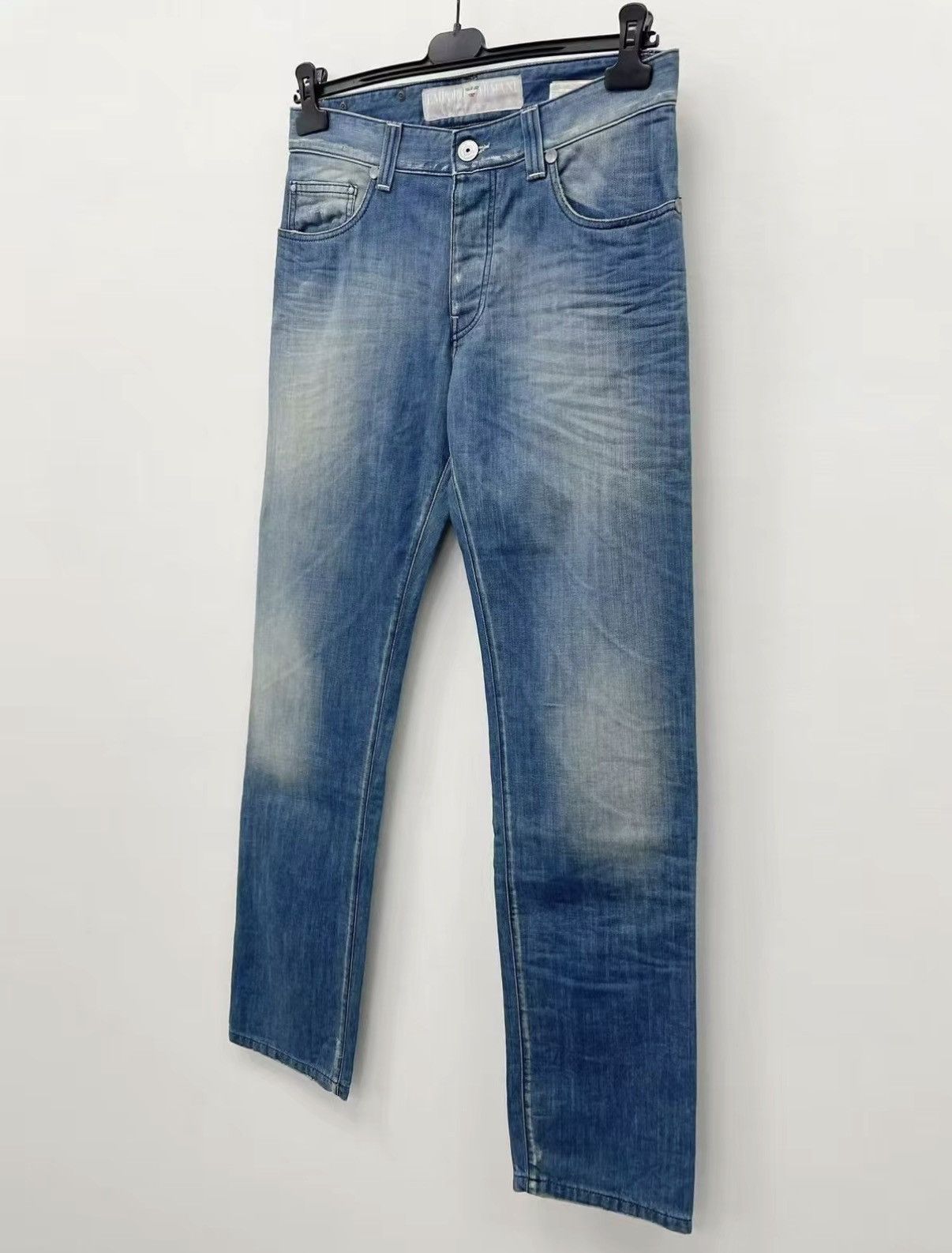 Armani ARMANI EA 100% Cotton Washed Jeans J30 Size US 31 - 2 Thumbnail