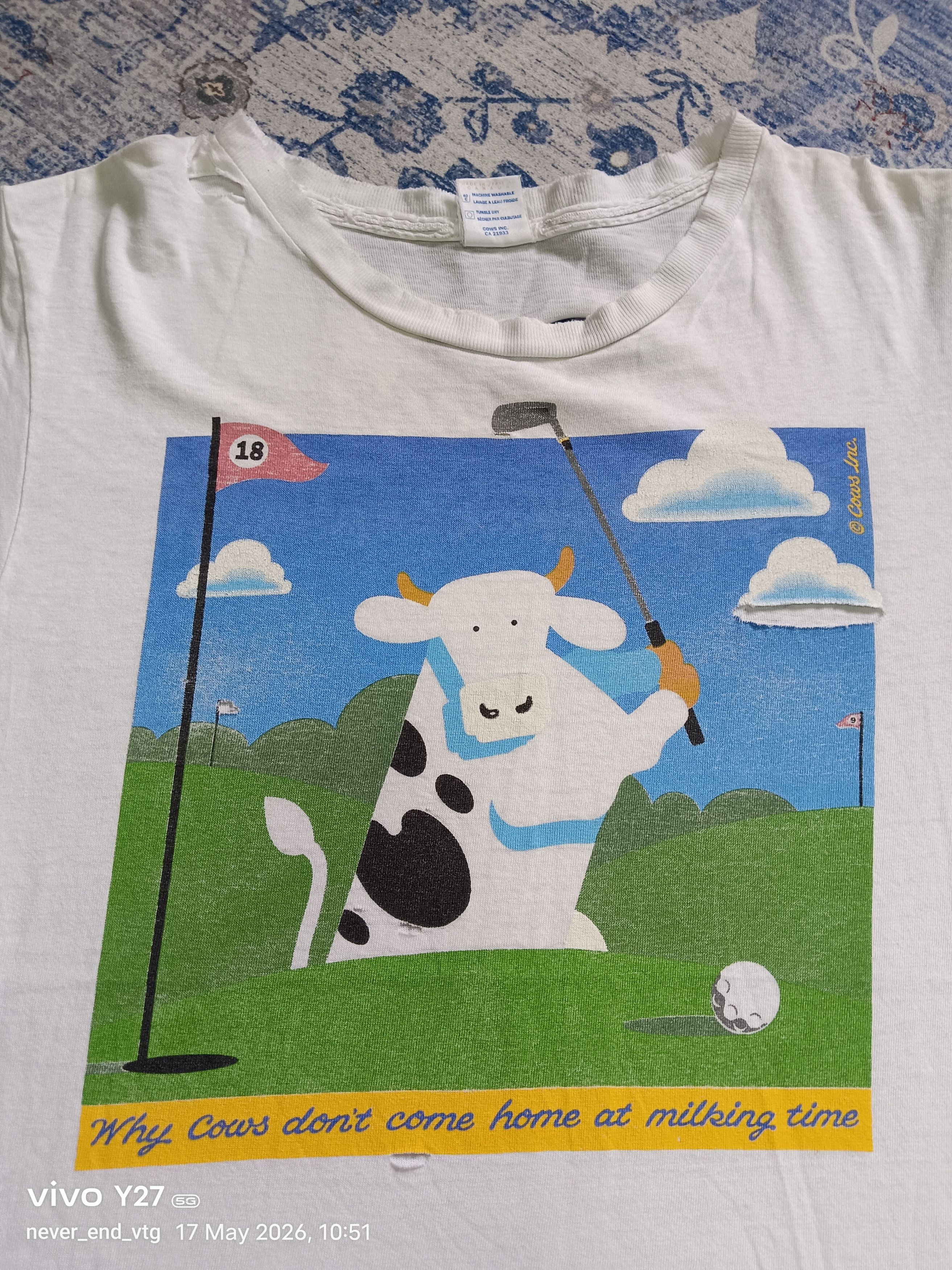 Vintage Vintage Cows Size US S / EU 44-46 / 1 - 2 Thumbnail