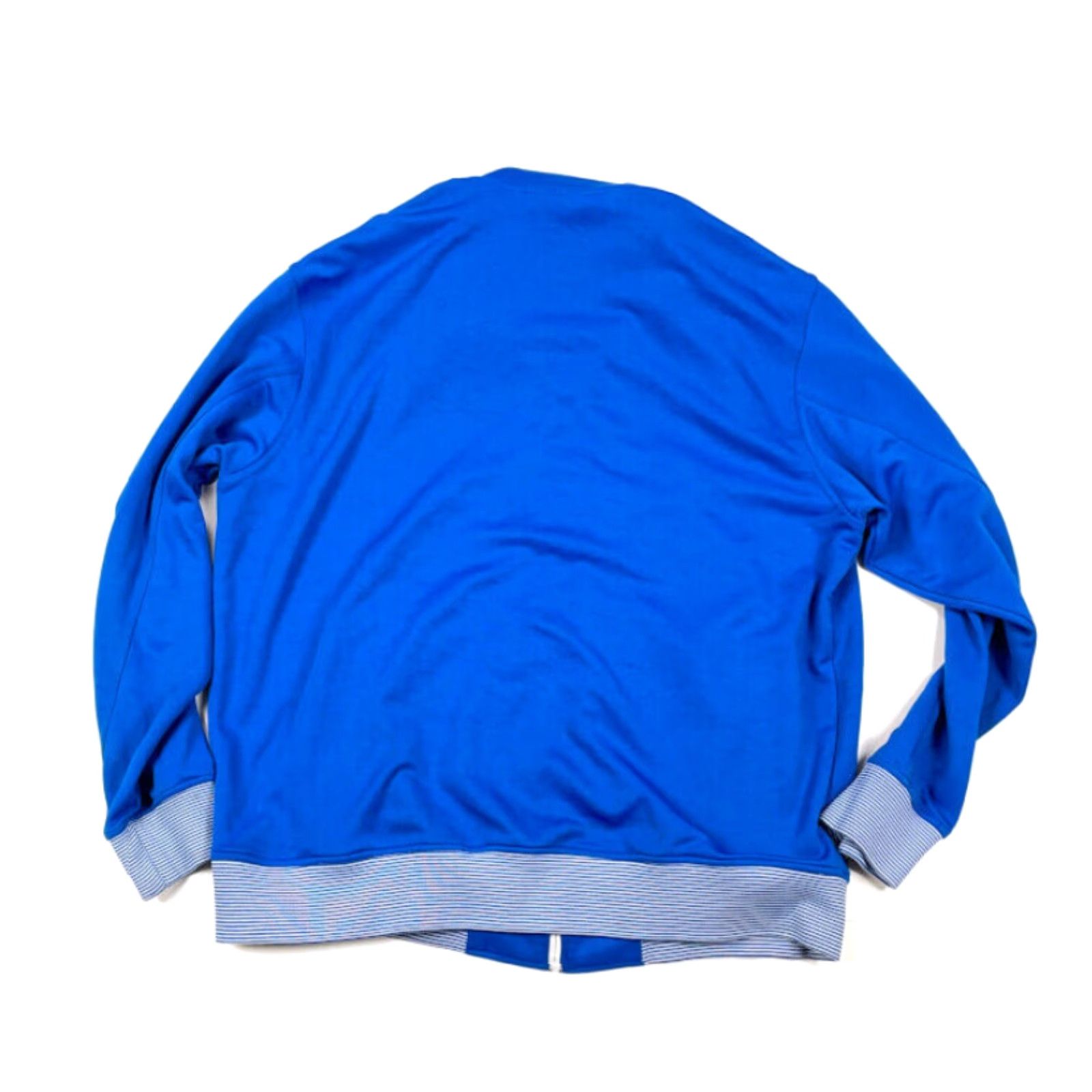 Rocawear VTG Rocawear Blue White Full Zip Sweatshirt Adult 2XL Track Jacket 90s Hip Hop Retro Solid Embroidered Long Sleeve Mens Size US XXL / EU 58 / 5 - 2 Thumbnail