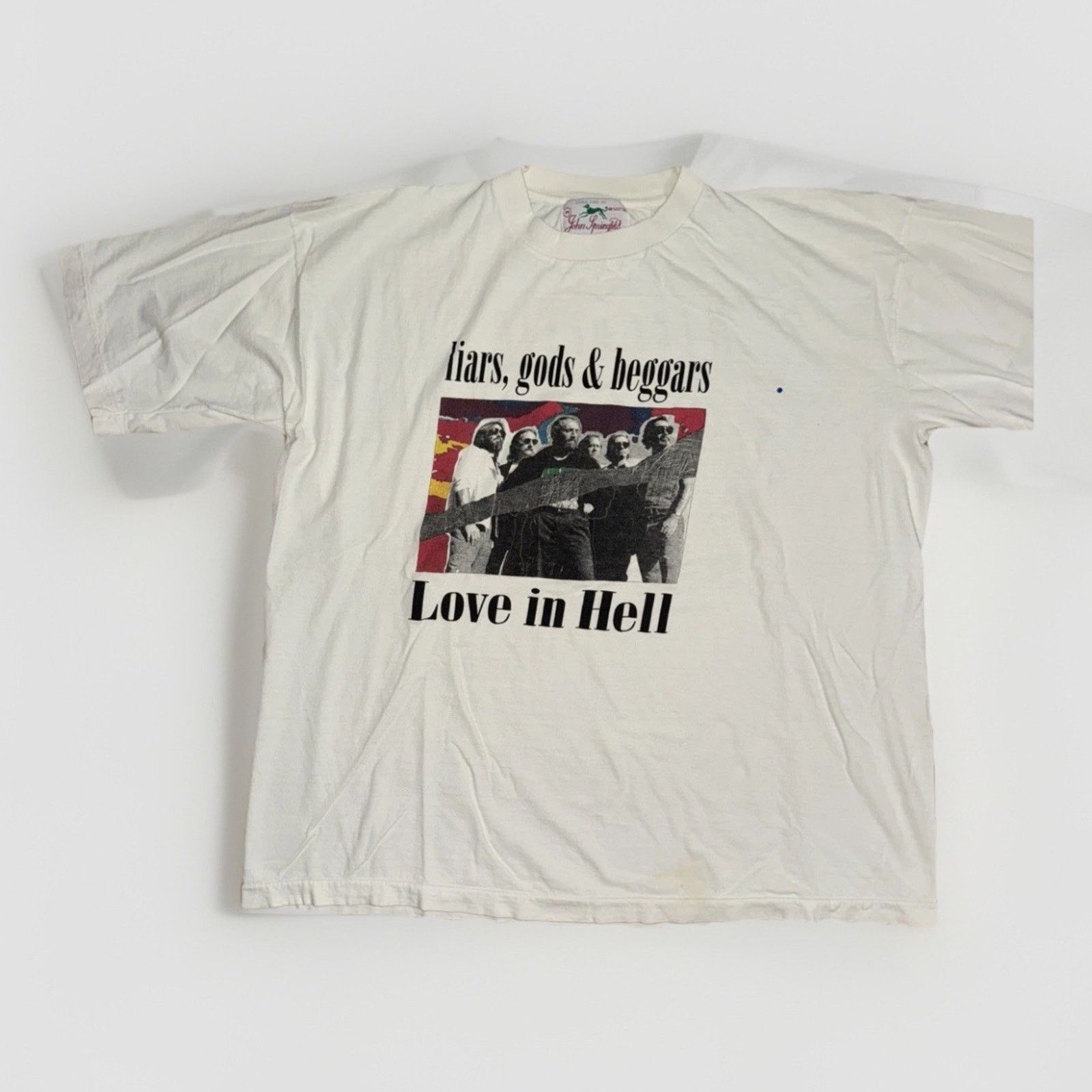 Band Tees × Vintage John Springfield “Love in Hell” Band T-Shirt White Size US M / EU 48-50 / 2 - 1 Thumbnail