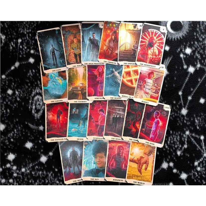 Other Netflix Stranger Things Tarot Deck And Guidebook NEW/ SEALED Size ONE SIZE - 4 Thumbnail