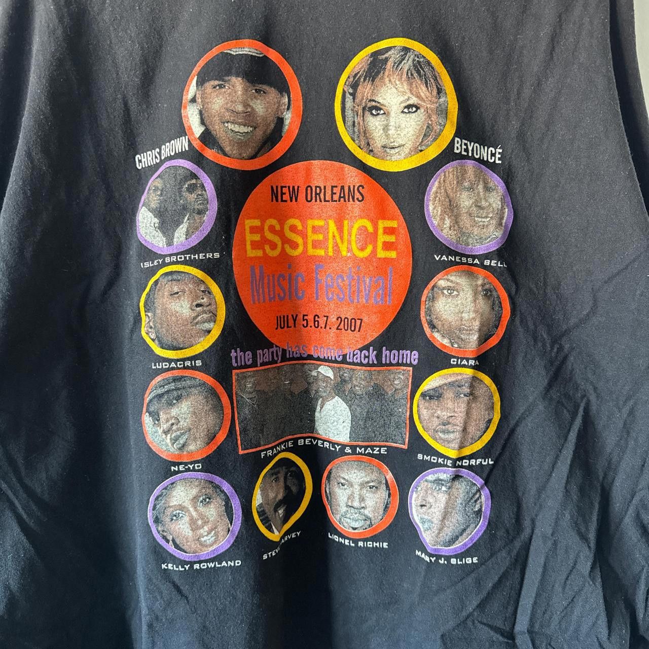 Designer Vintage 2007 Essence Music Festival T-Shirt Size 3XL Size US XXL / EU 58 / 5 - 3 Thumbnail
