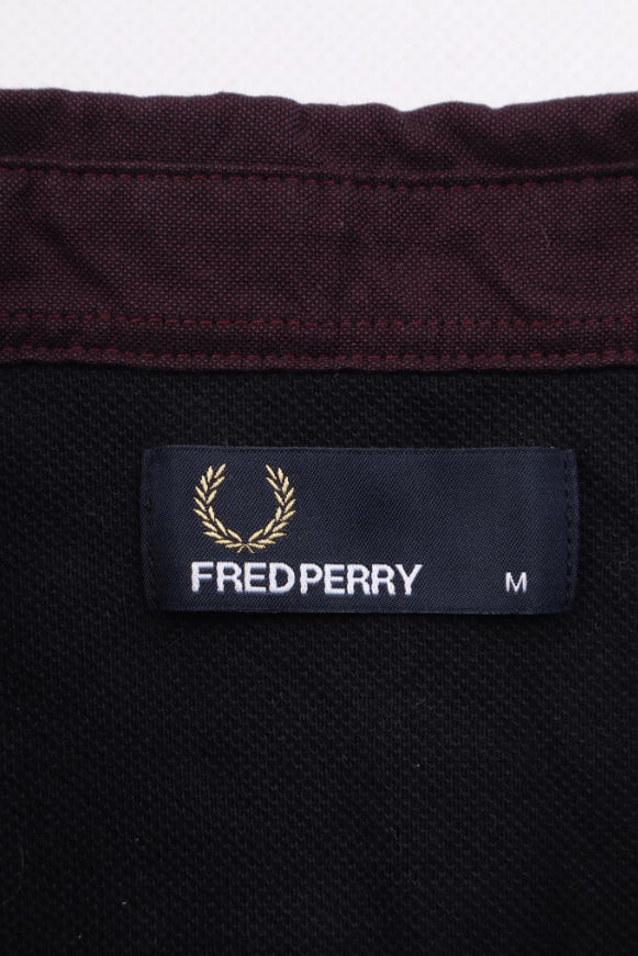 Fred Perry Fred Perry Contrast Collar Piqué Polo Shirt Black Size S Size US S / EU 44-46 / 1 - 4 Thumbnail