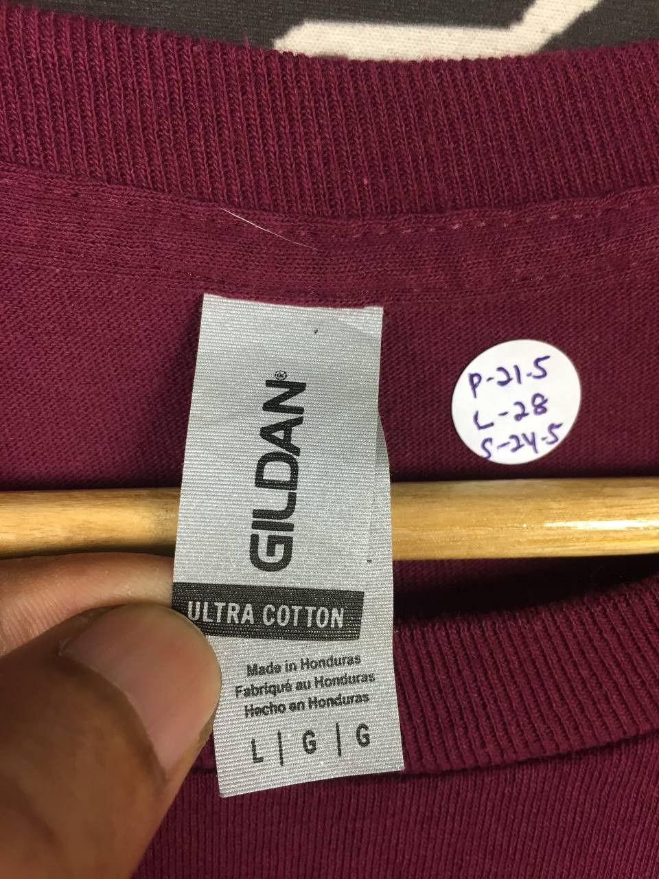 Gildan × Vintage Gildan Plain Casual Essential Longsleeve Tee Size US L / EU 52-54 / 3 - 8 Thumbnail