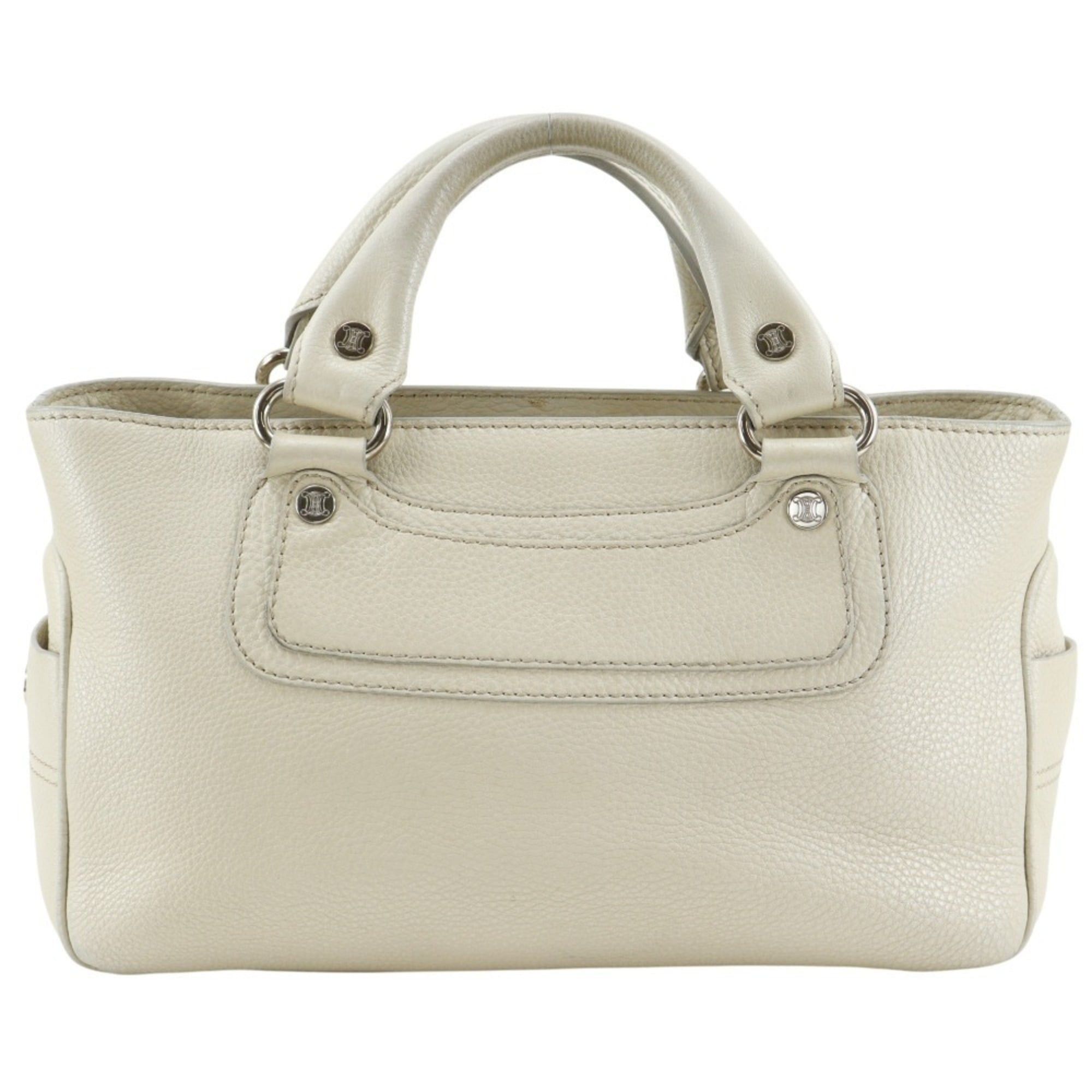 Celine Celine Boogie Back handbag, calfskin, beige, A5 size, open type, for women. Size ONE SIZE - 1 Thumbnail