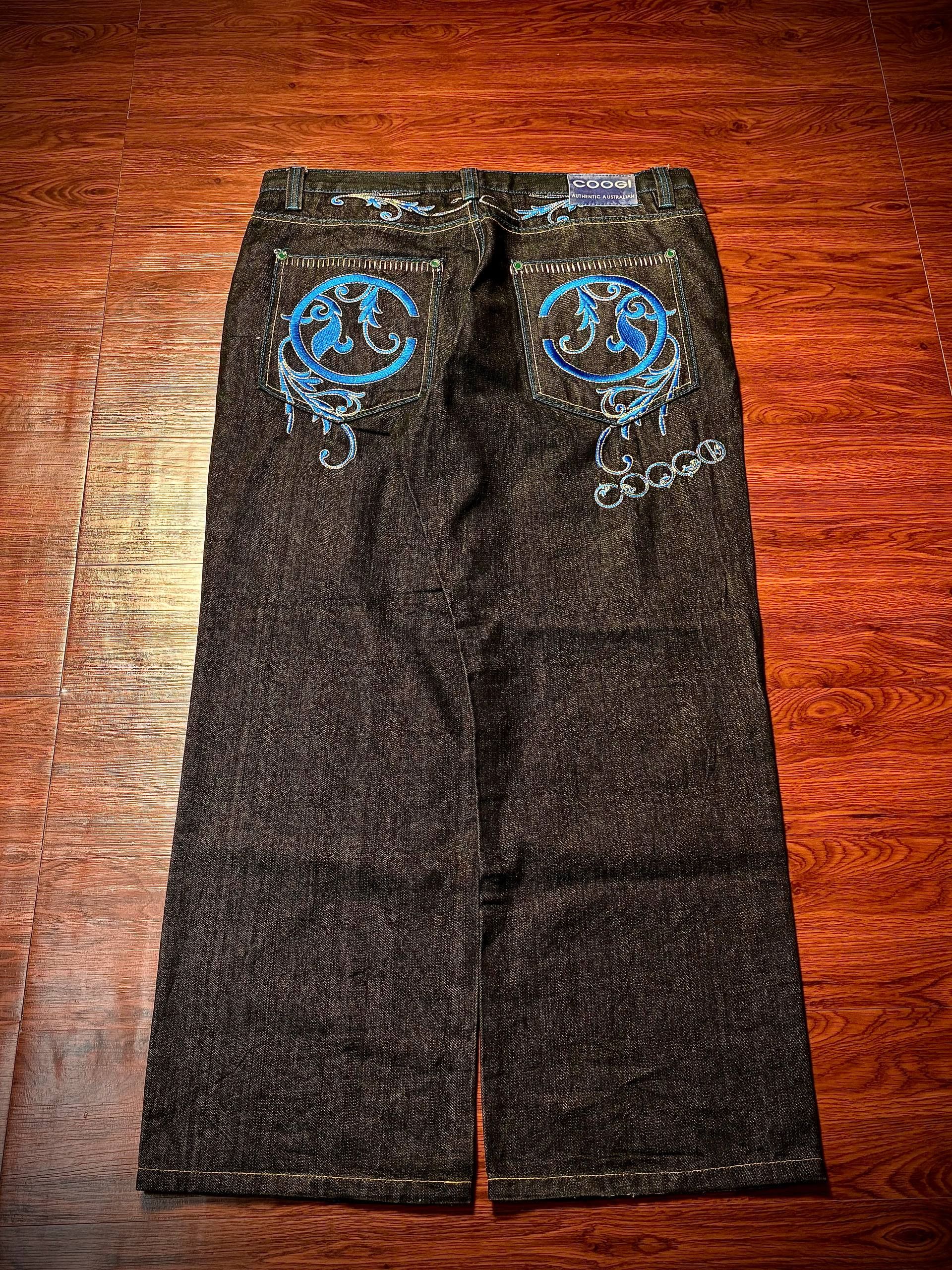 Coogi × Supreme Vintage Rare Limited Edition Coogi Royal Tribal Design Jean Size US 38 / EU 54 - 1 Thumbnail