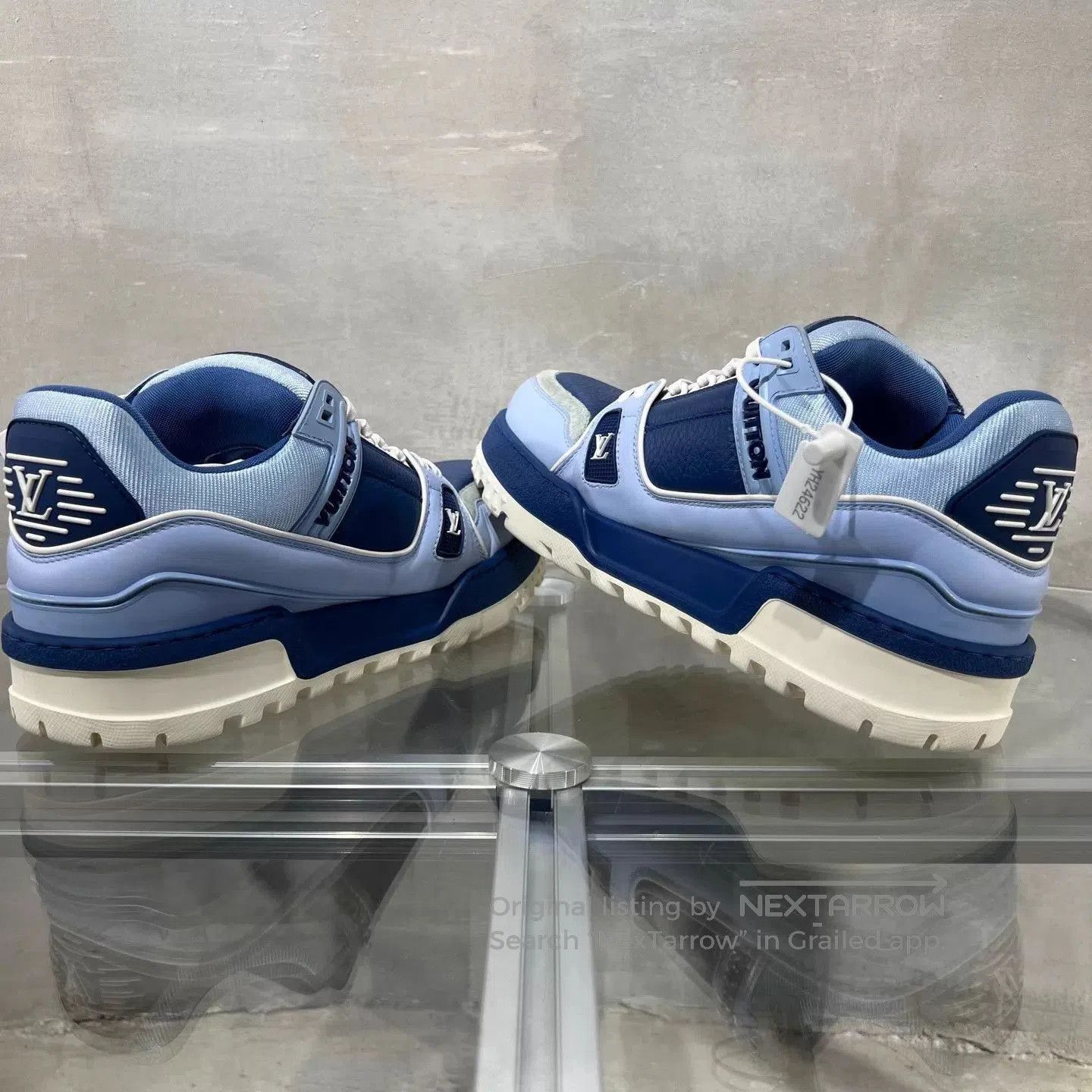 Louis Vuitton Blue Low. Size US 7.5 / EU 40-41 - 5 Thumbnail
