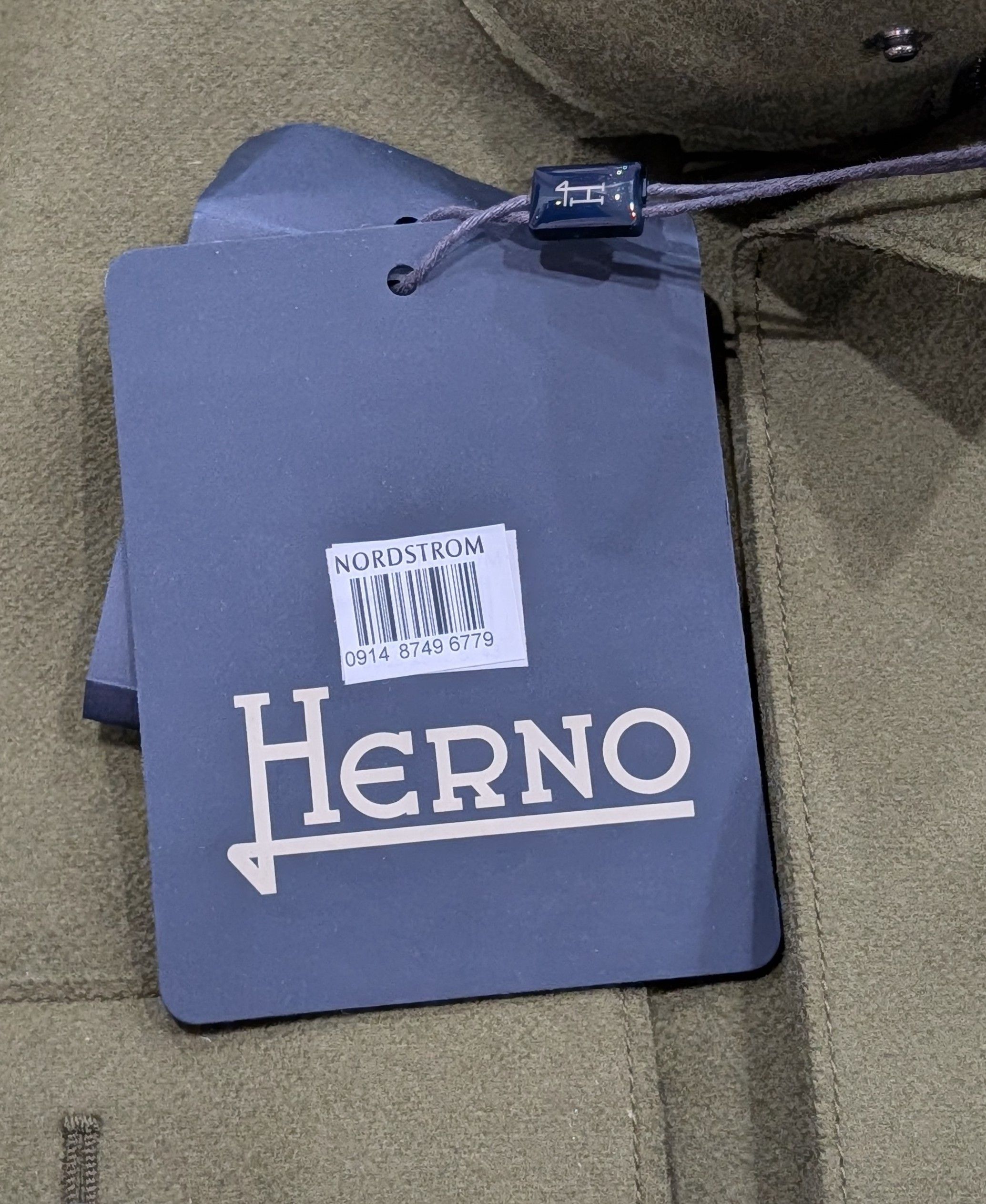 Herno HERNO Virgin Wool Blend Shirt Jacket Military Green 56 US 46 Size US XL / EU 56 / 4 - 11 Thumbnail