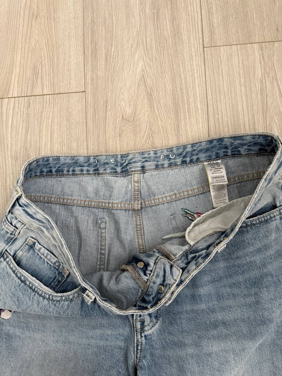 Japanese Brand denim embroidered print Size US 30 / EU 46 - 7 Thumbnail