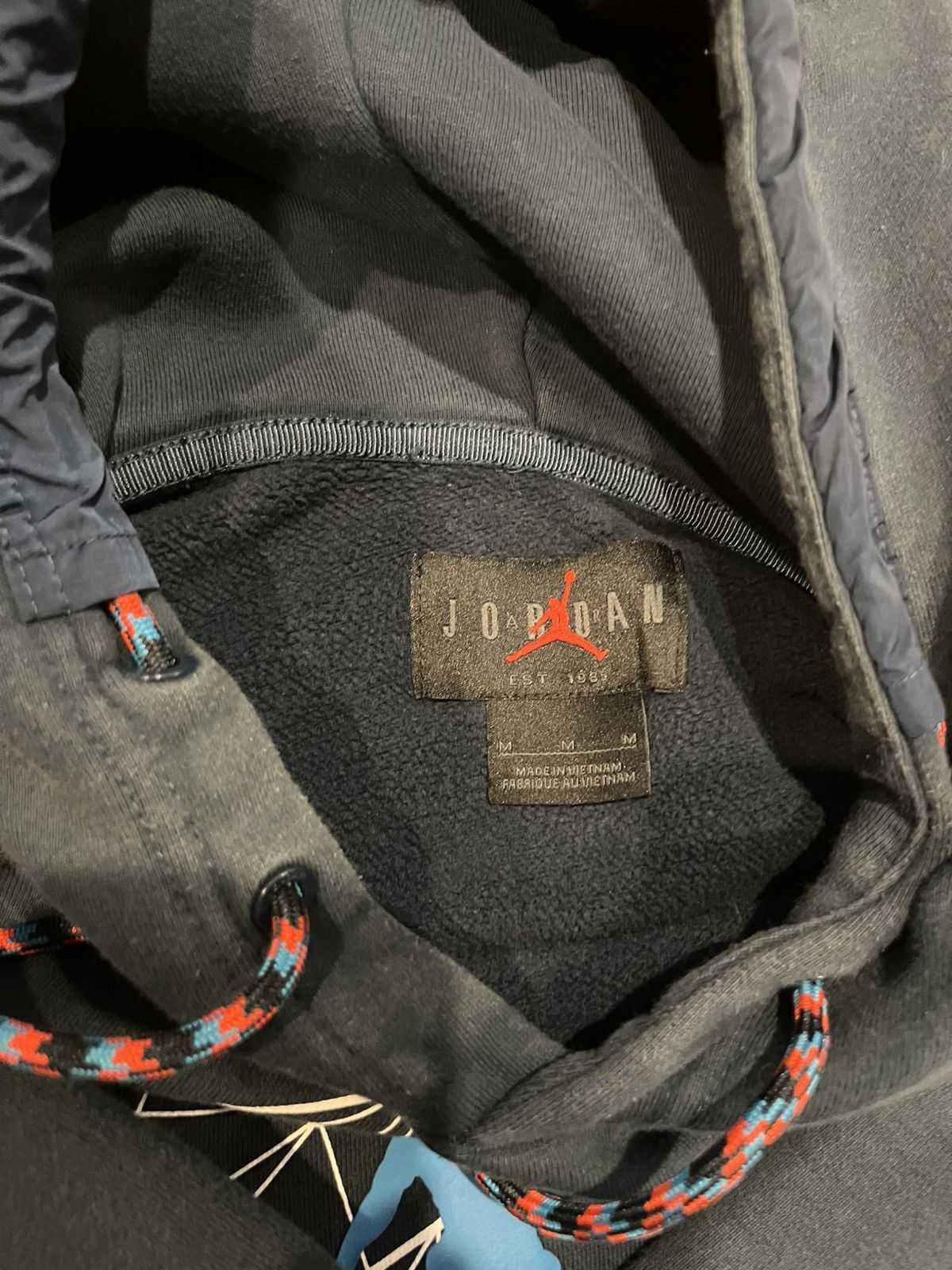 Jordan Brand Air Jordan Pullover Hoodie Blue Logo Size M Size US M / EU 48-50 / 2 - 6 Thumbnail