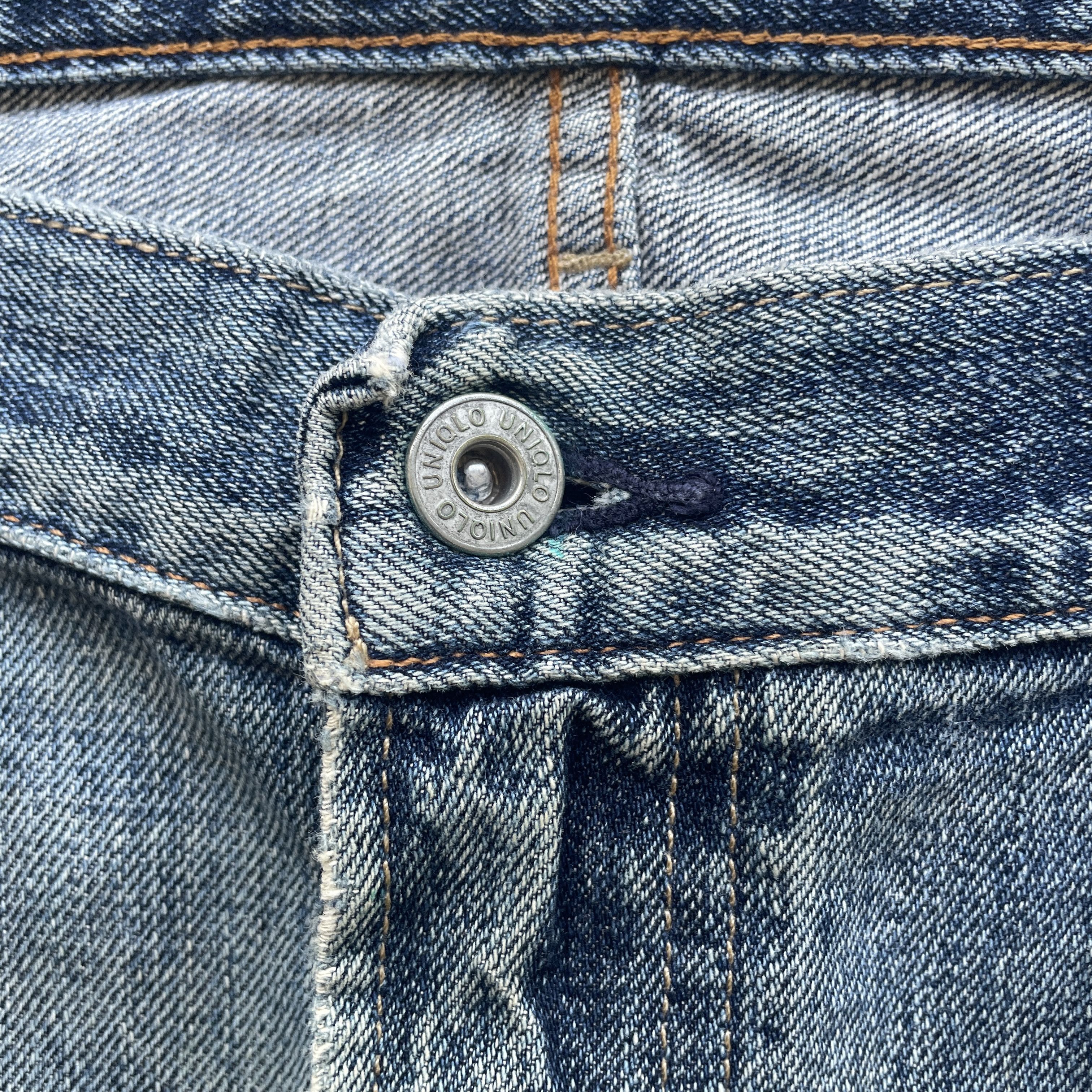 Japanese Brand W37 Vintage Japanese Distressed Jeans Faded Denim Pants Size US 37 - 6 Thumbnail