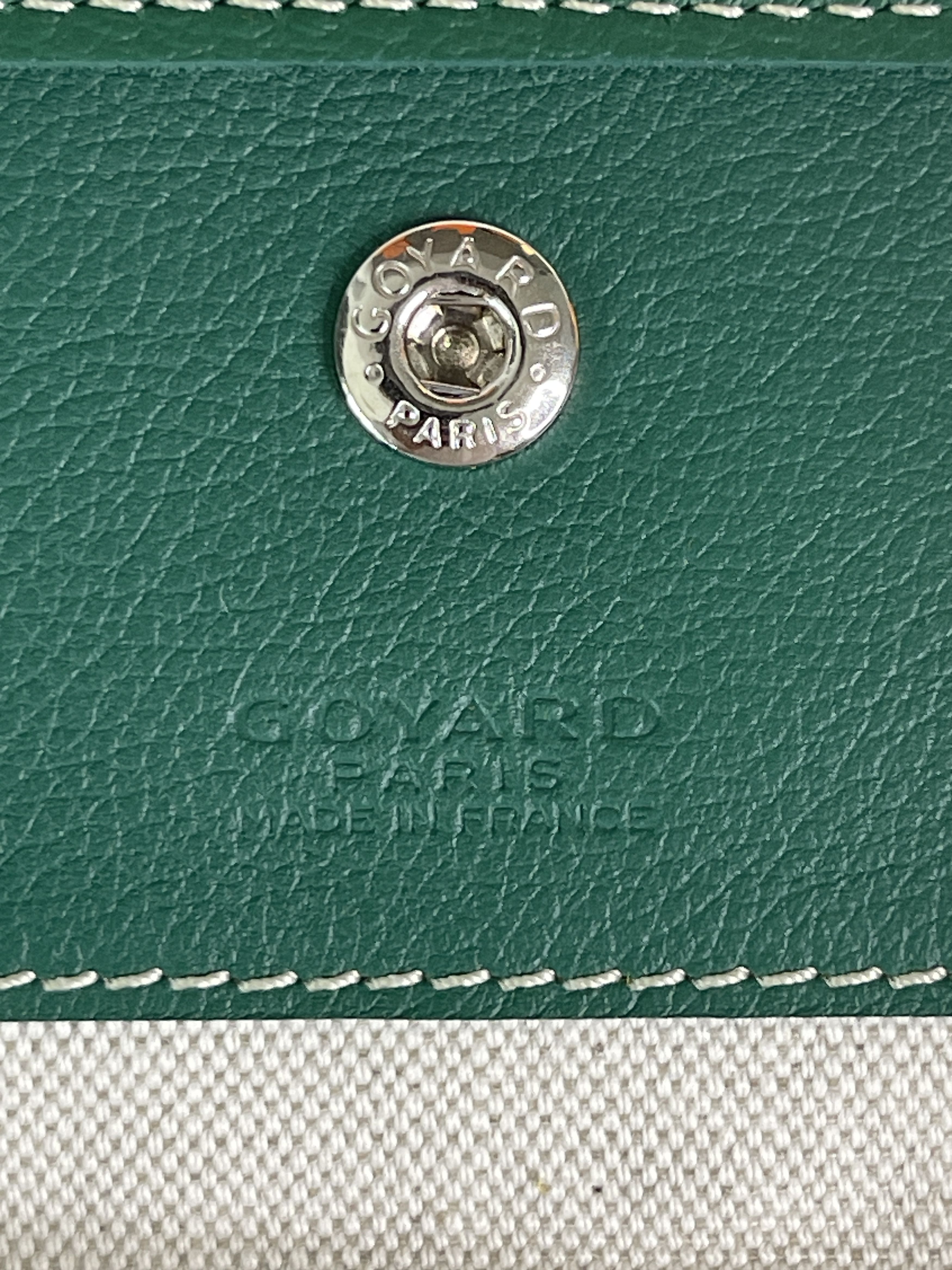 Goyard Green Goyard Saint Louis PM Reversible Tote Size ONE SIZE - 13 Thumbnail