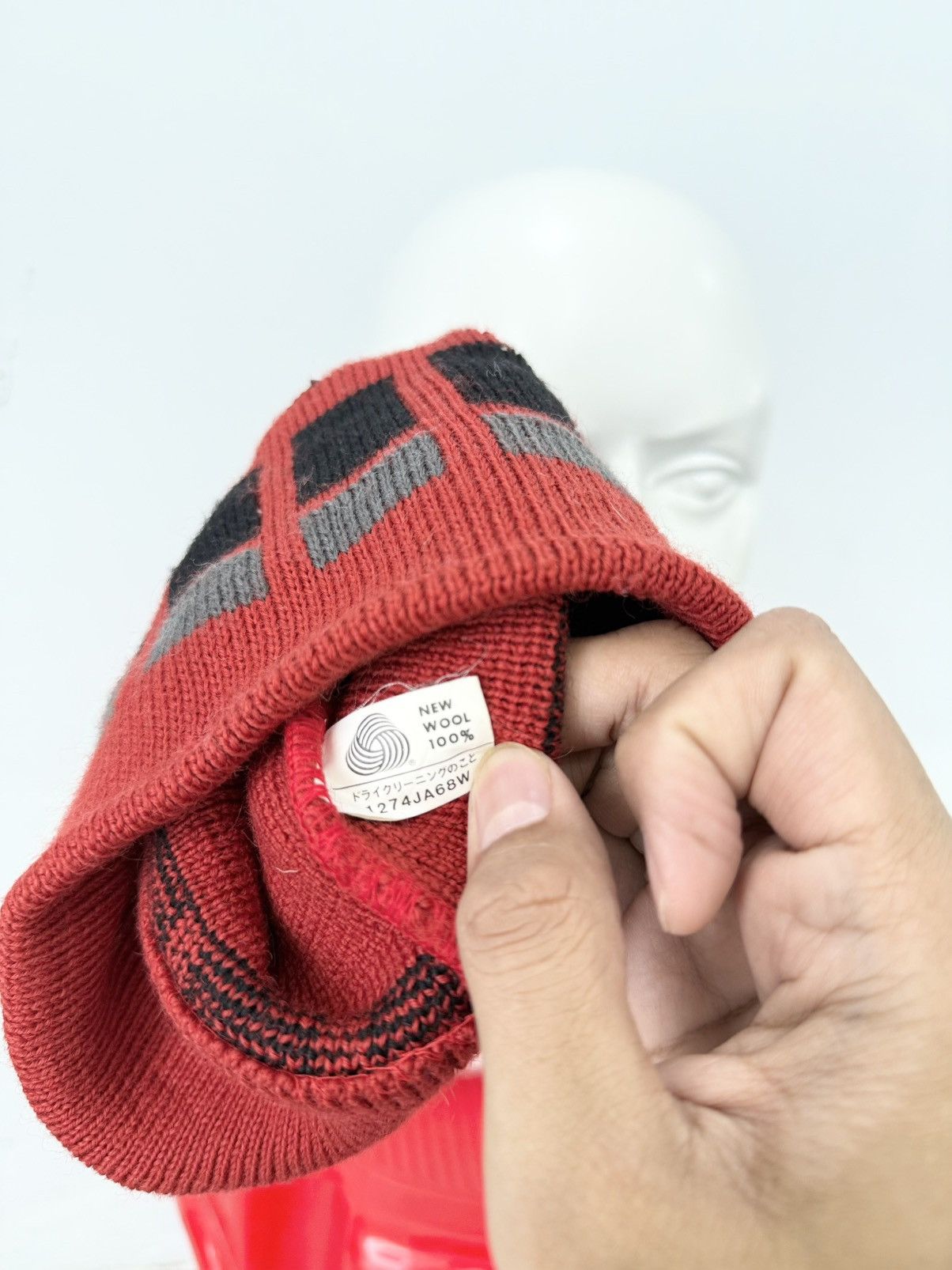 Vintage Vintage Japanese Style Beanie Hats Size ONE SIZE - 6 Thumbnail