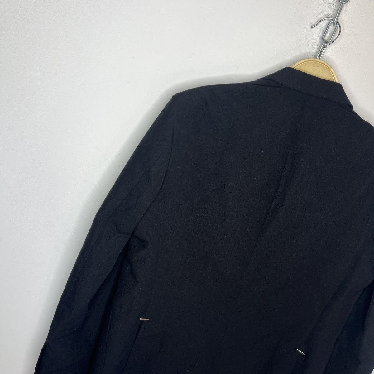Louis Vuitton Louis Vuitton LV black monogram double breasted blazer 48 Size 48R - 10 Thumbnail
